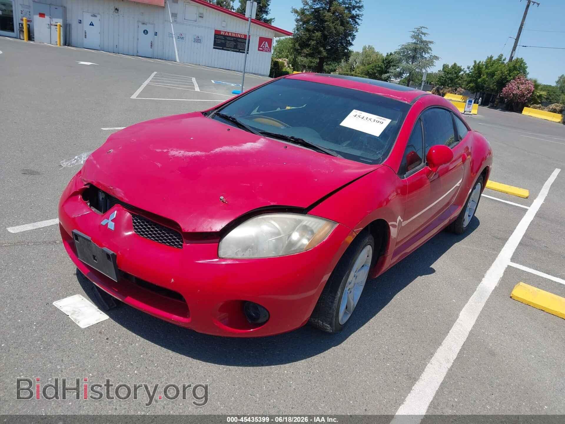 2006 MITSUBISHI ECLIPSE - VIN: 4A3AK24F06E006625 - Photo 2
