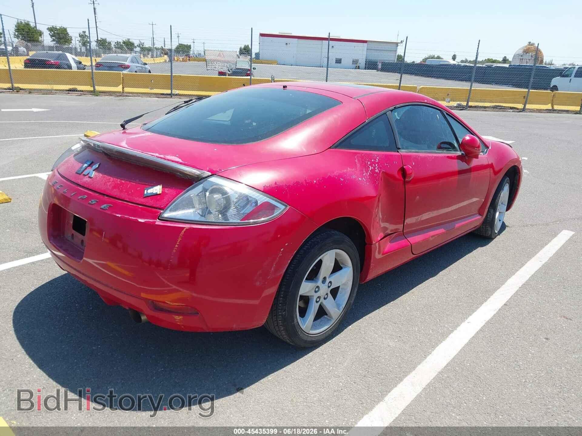 2006 MITSUBISHI ECLIPSE - VIN: 4A3AK24F06E006625 - Photo 4