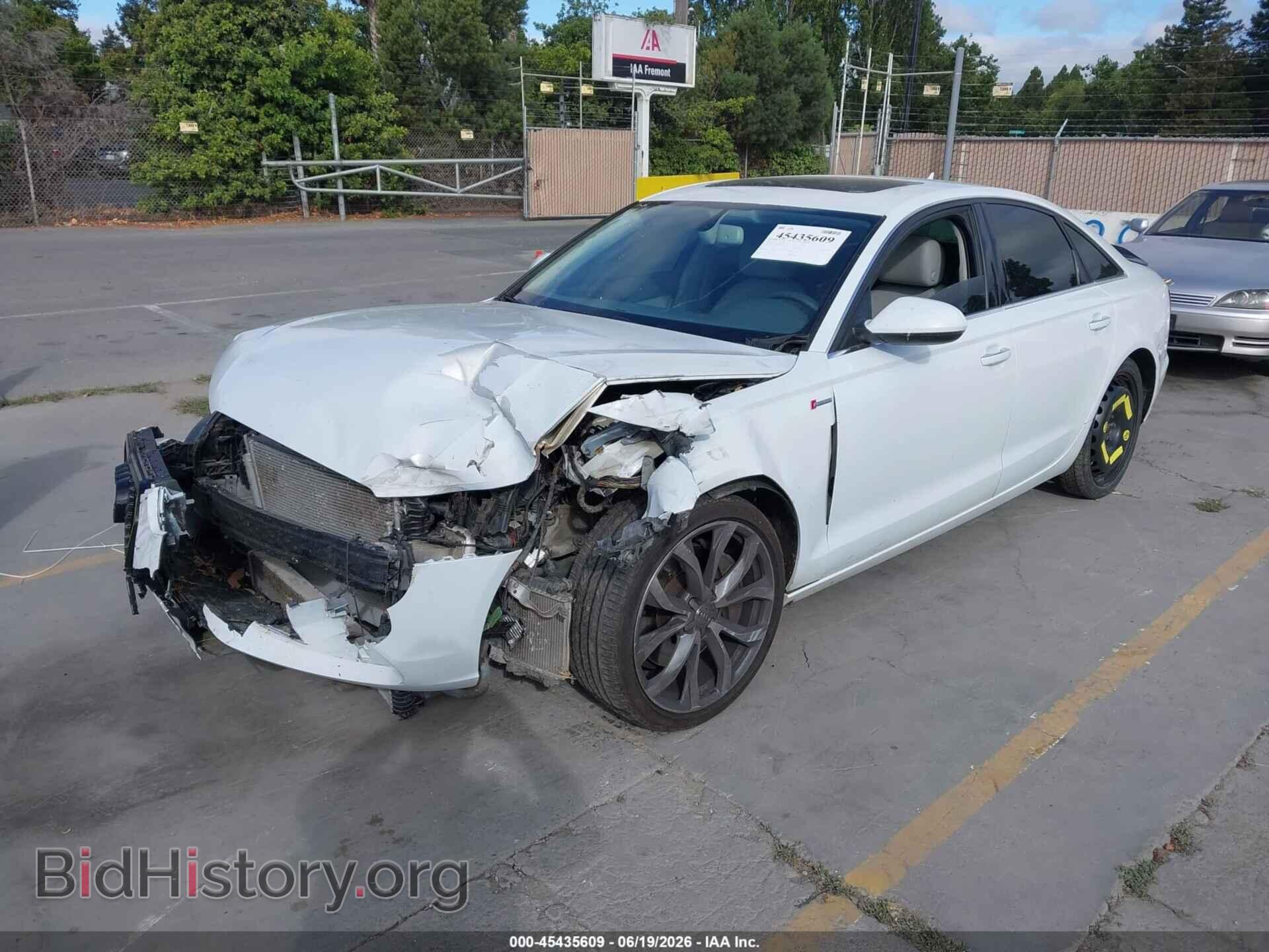 2013 AUDI A6 - VIN: WAUGGAFC8DN132575 - Photo 2