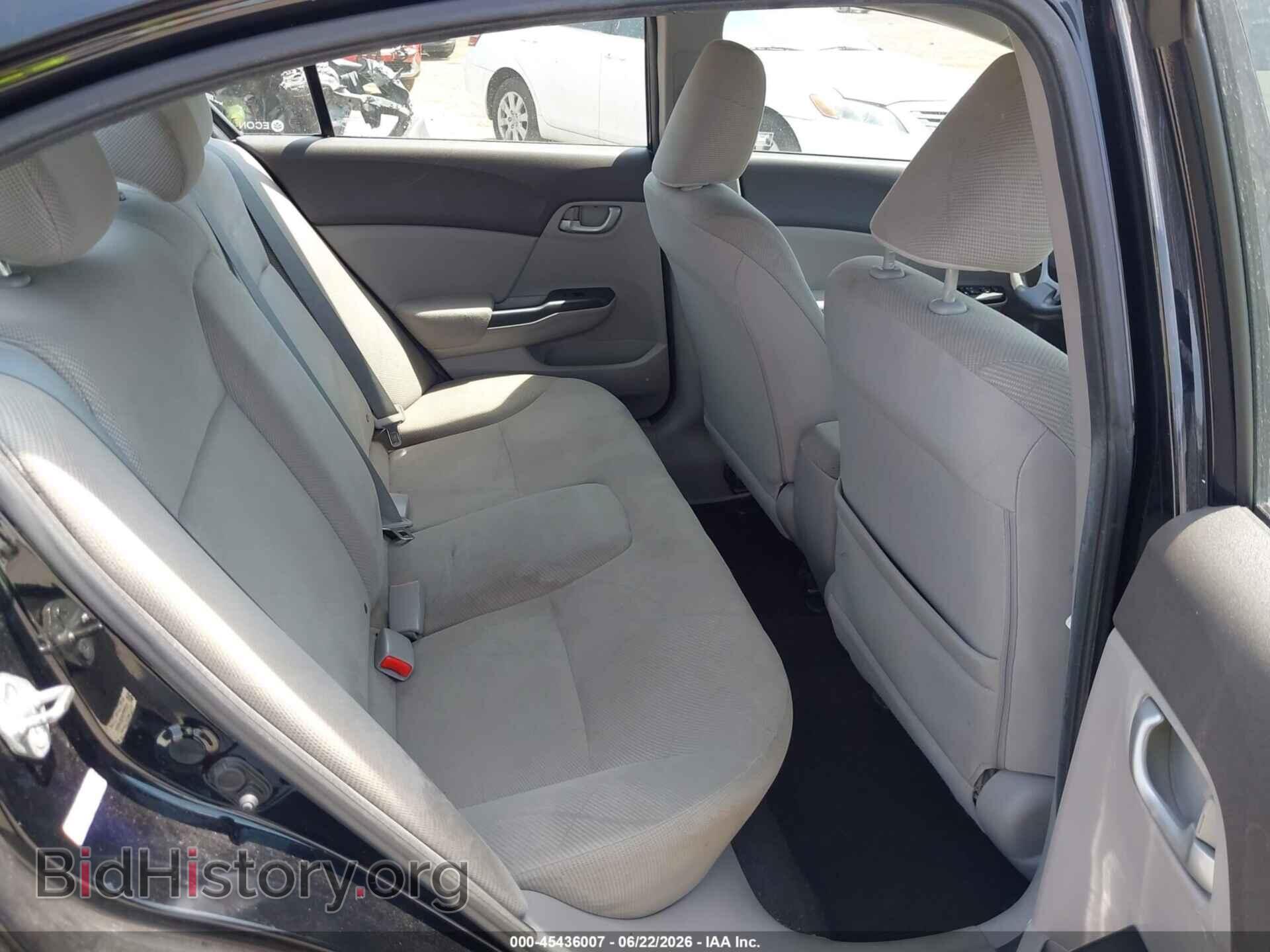 2012 HONDA CIVIC - VIN: 19XFB2F5XCE343753 - Фото 8