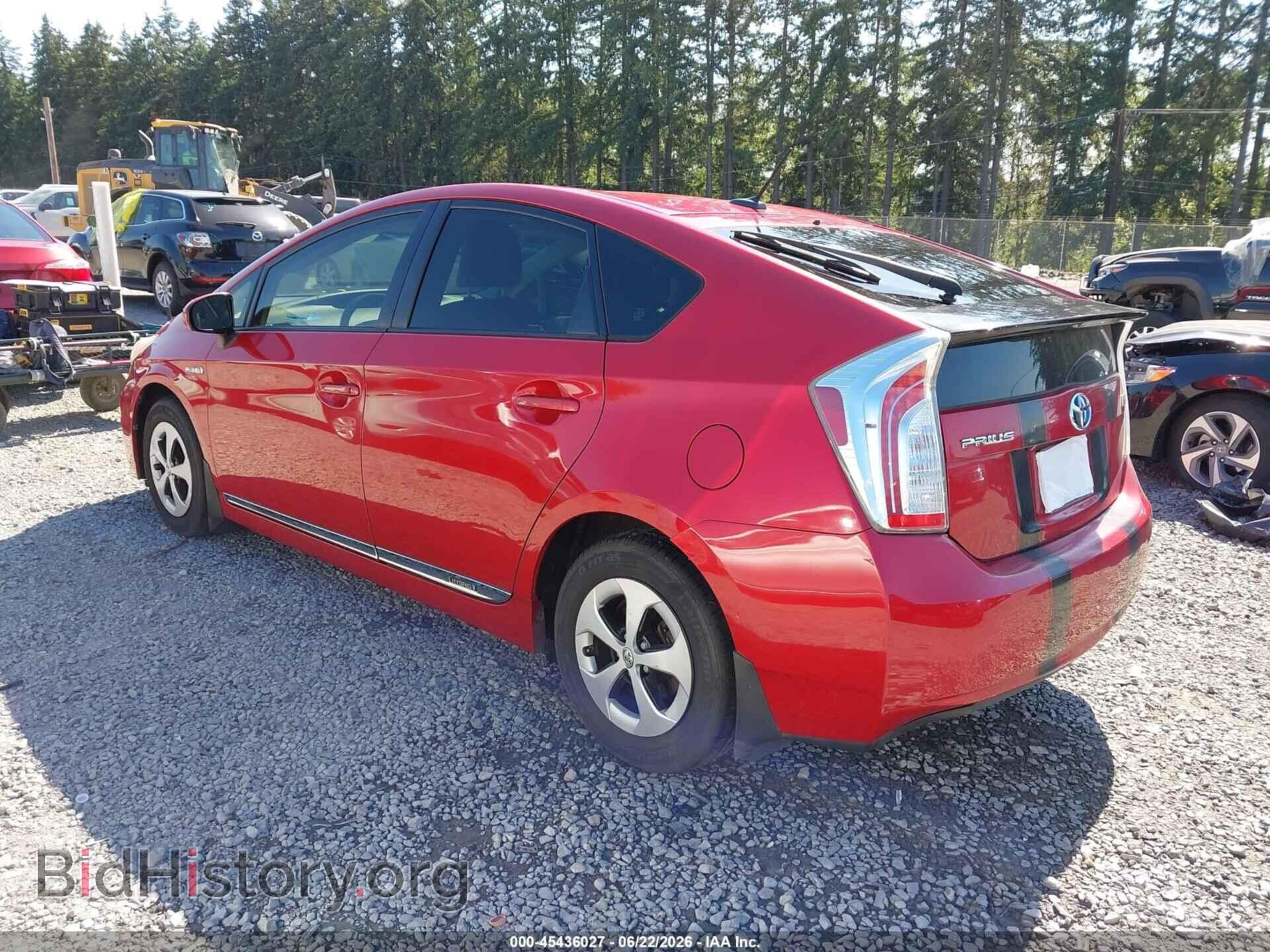 2013 TOYOTA PRIUS - VIN: JTDKN3DU4D0349905 - Фото 3