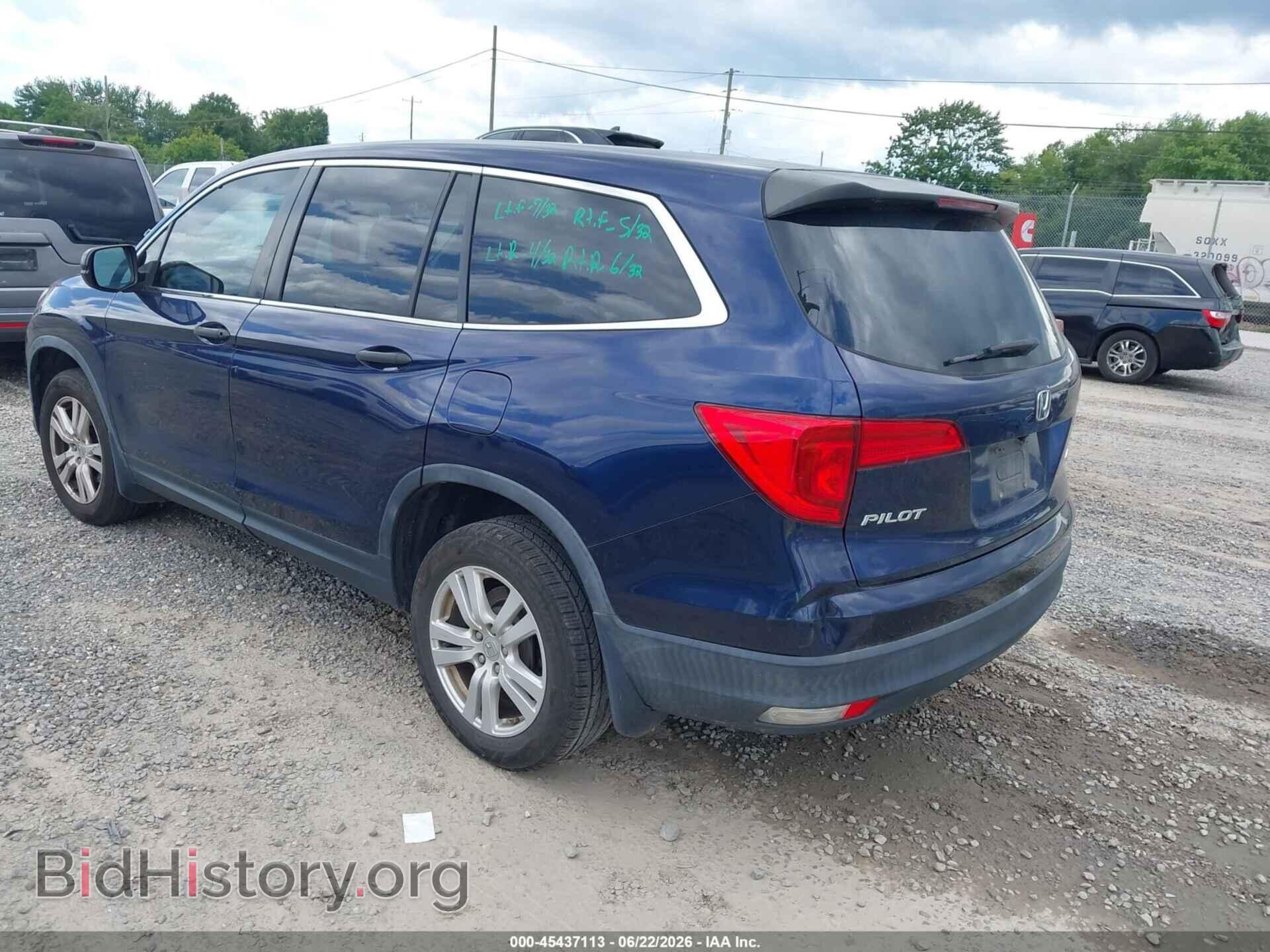 2018 HONDA PILOT - VIN: 5FNYF6H16JB040085 - Фото 3