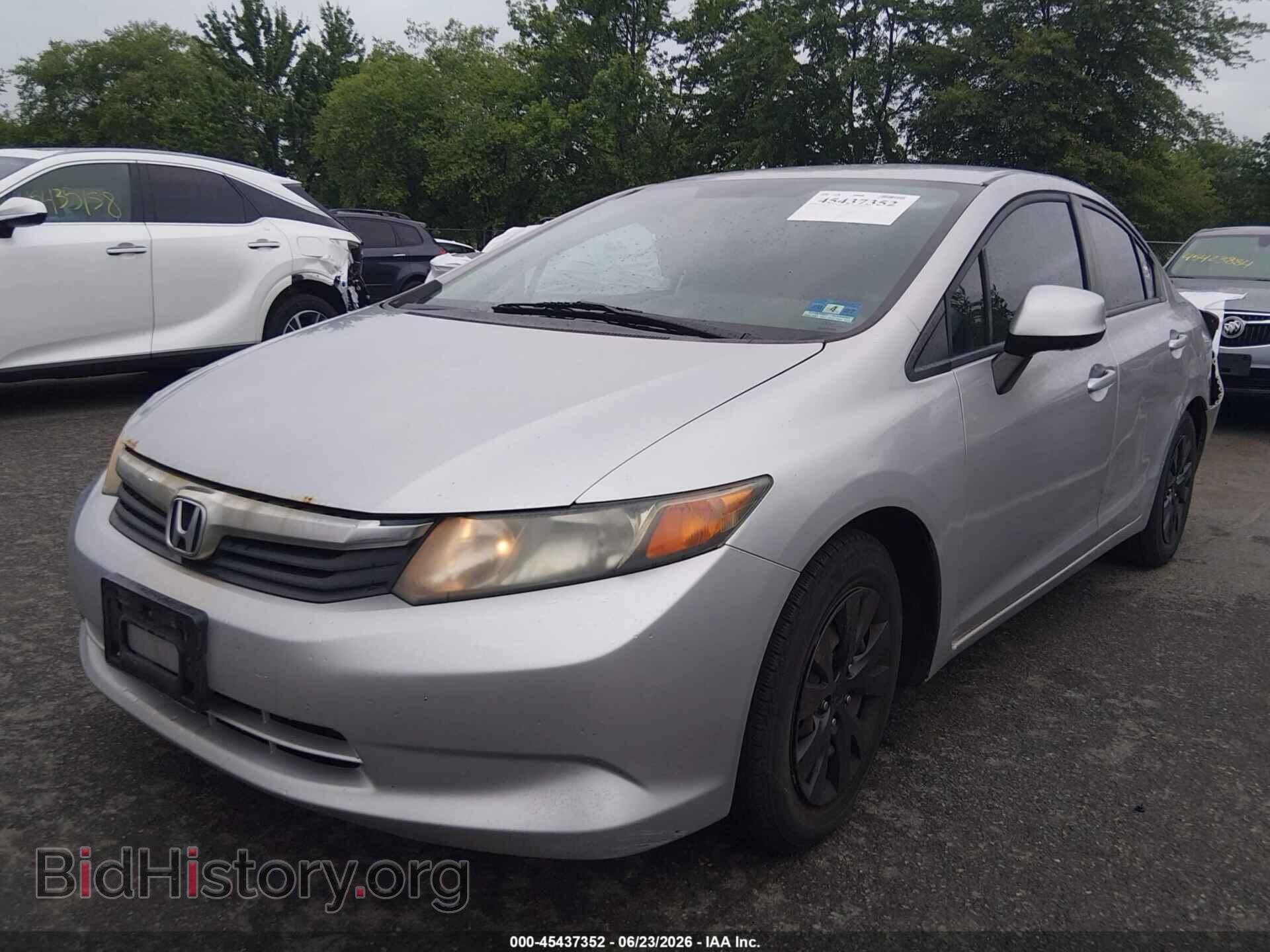 2012 HONDA CIVIC - VIN: 19XFB2F54CE331419 - Photo 2
