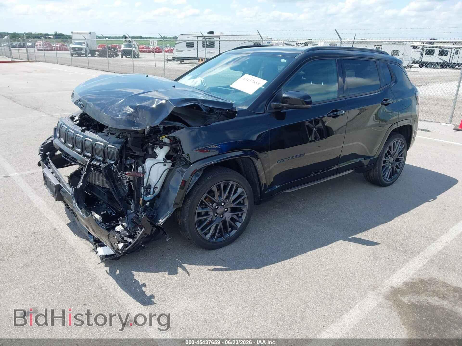 2022 JEEP COMPASS - VIN: 3C4NJDCB1NT164777 - Фото 2