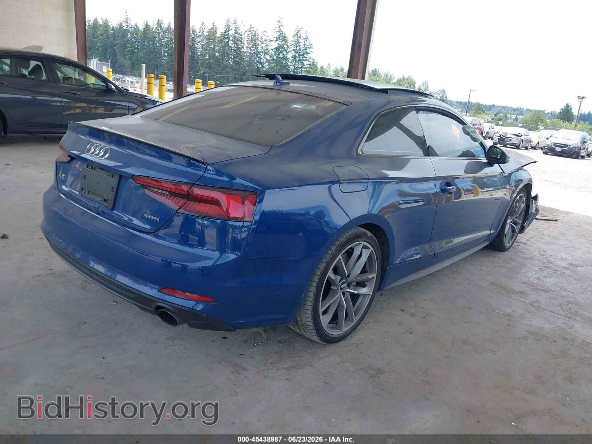 2019 AUDI A5 - VIN: WAUTNAF53KA043412 - Photo 4
