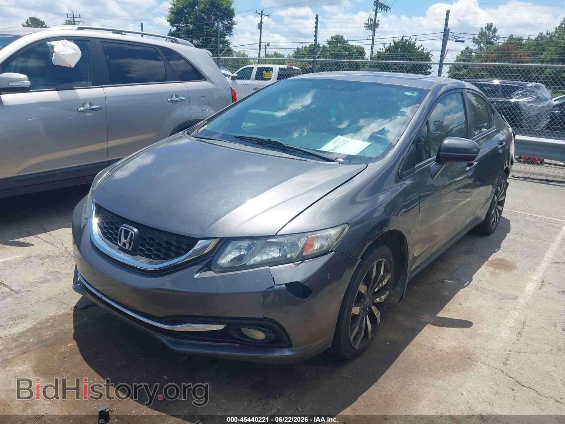 2015 HONDA CIVIC - VIN: 2HGFB2F96FH506430 - Фото 2