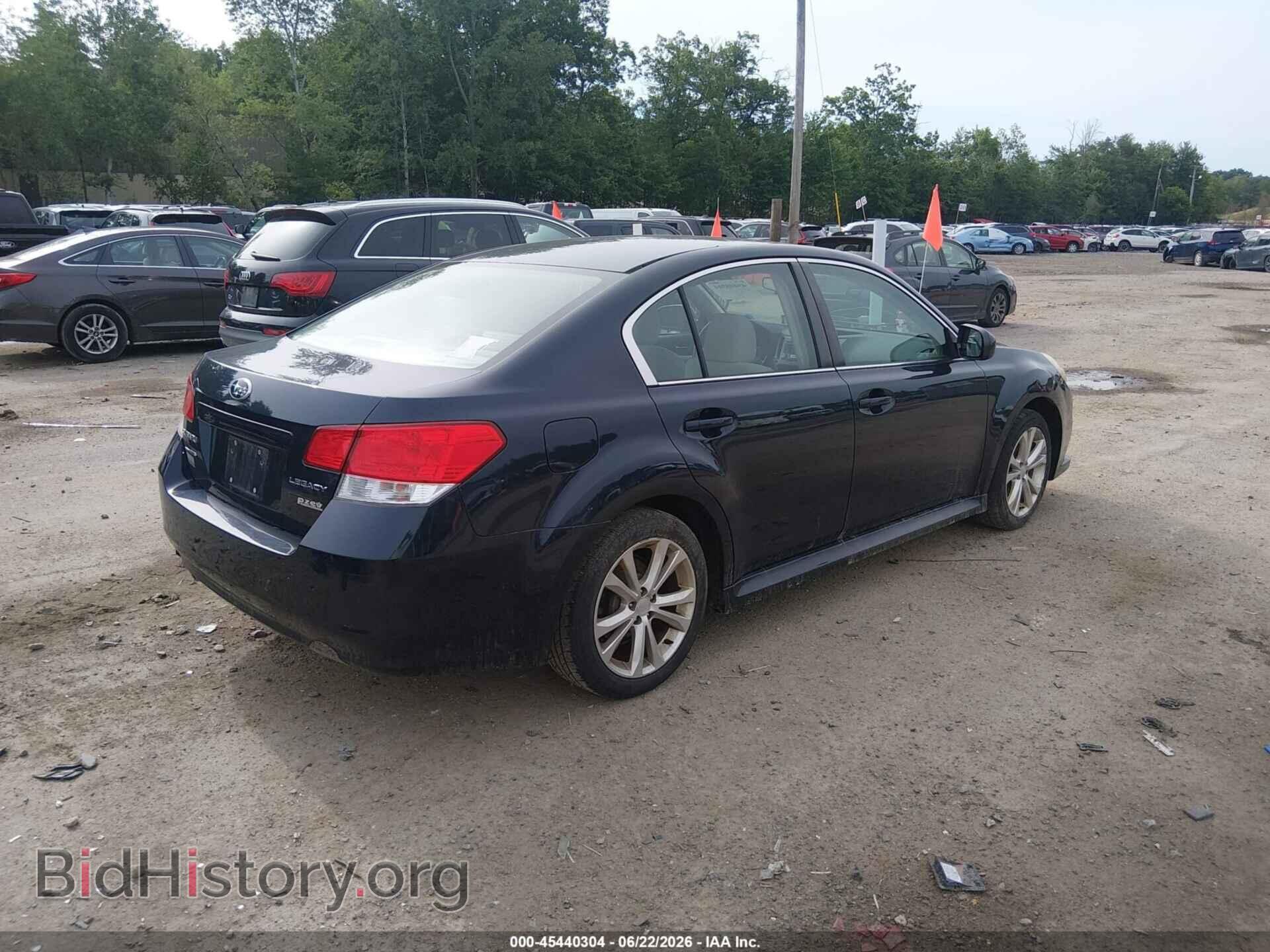 2013 SUBARU LEGACY - VIN: 4S3BMBC64D3033192 - Фото 4