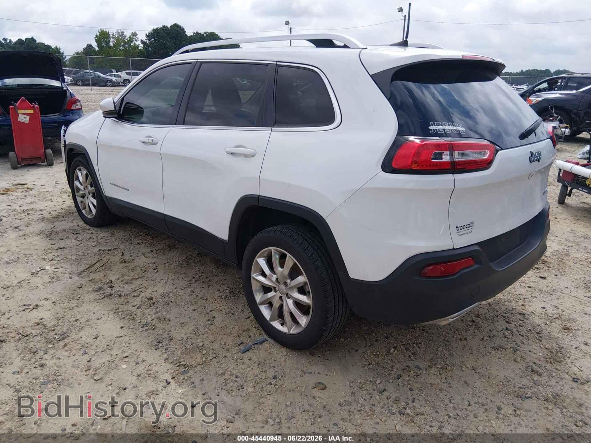 2016 JEEP CHEROKEE - VIN: 1C4PJLDS8GW307819 - Фото 3