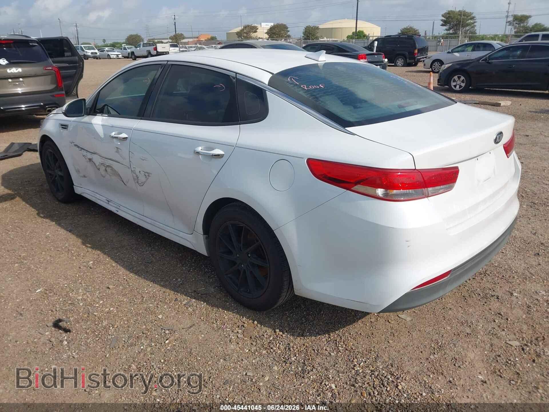 2016 KIA OPTIMA - VIN: 5XXGU4L35GG070554 - Фото 3