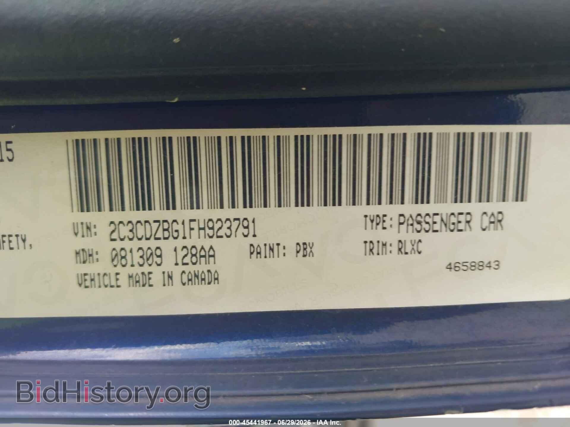 2015 DODGE CHALLENGER - VIN: 2C3CDZBG1FH923791 - Photo 9