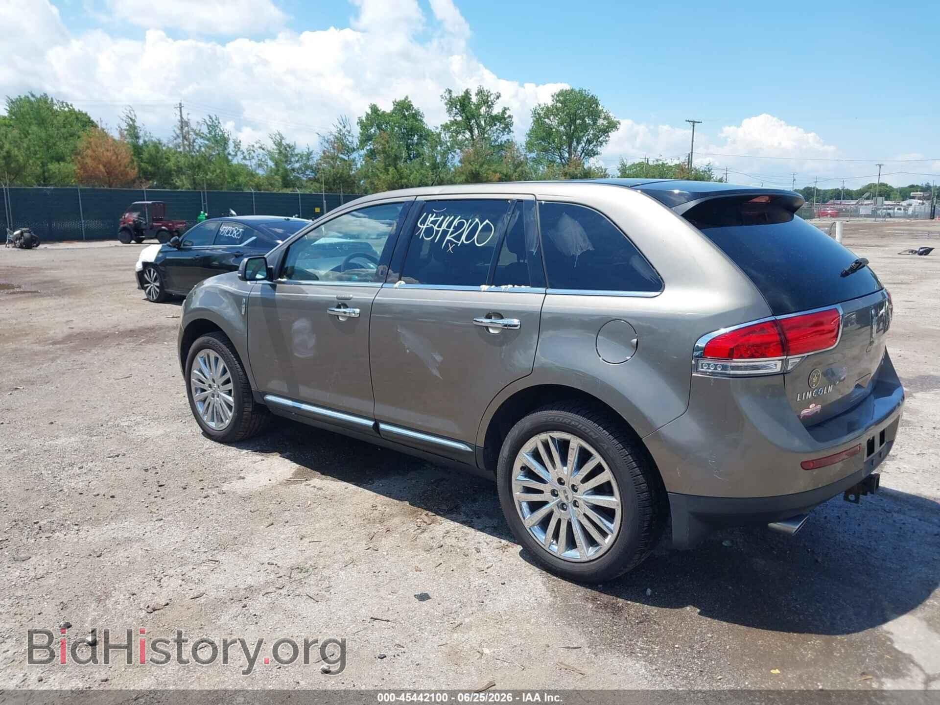 2012 LINCOLN MKX - VIN: 2LMDJ8JKXCBL09121 - Фото 3
