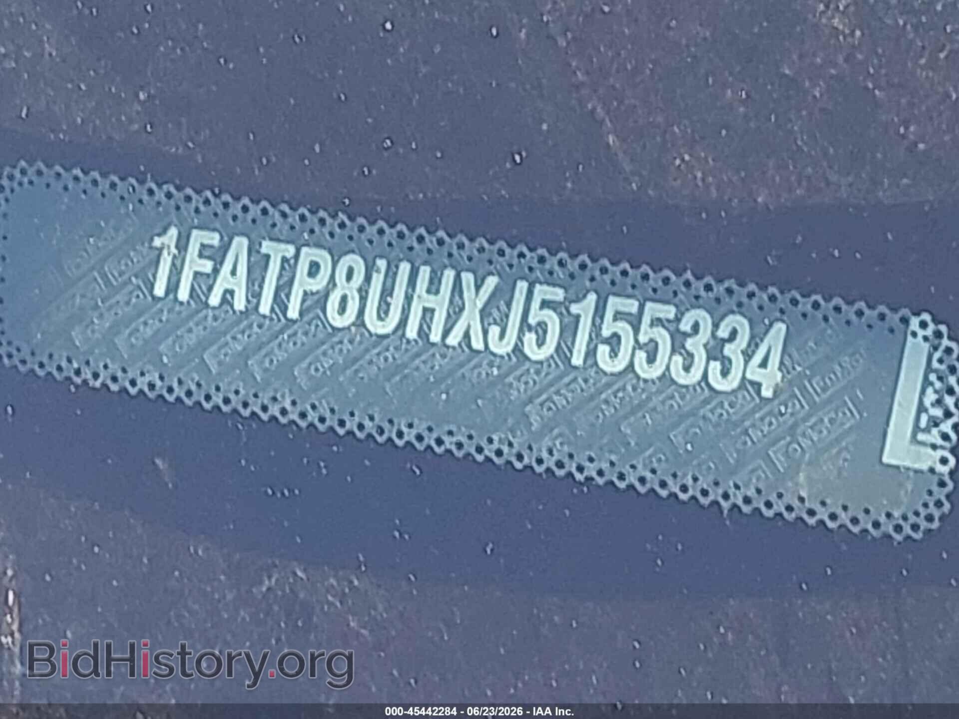 2018 FORD MUSTANG - VIN: 1FATP8UHXJ5155334 - Фото 9