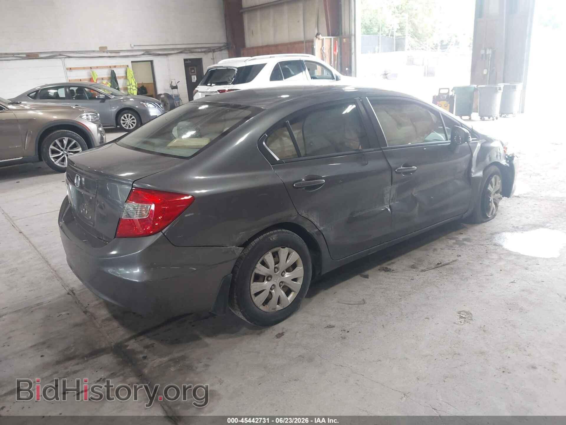 2012 HONDA CIVIC - VIN: 2HGFB2F56CH558097 - Фото 4
