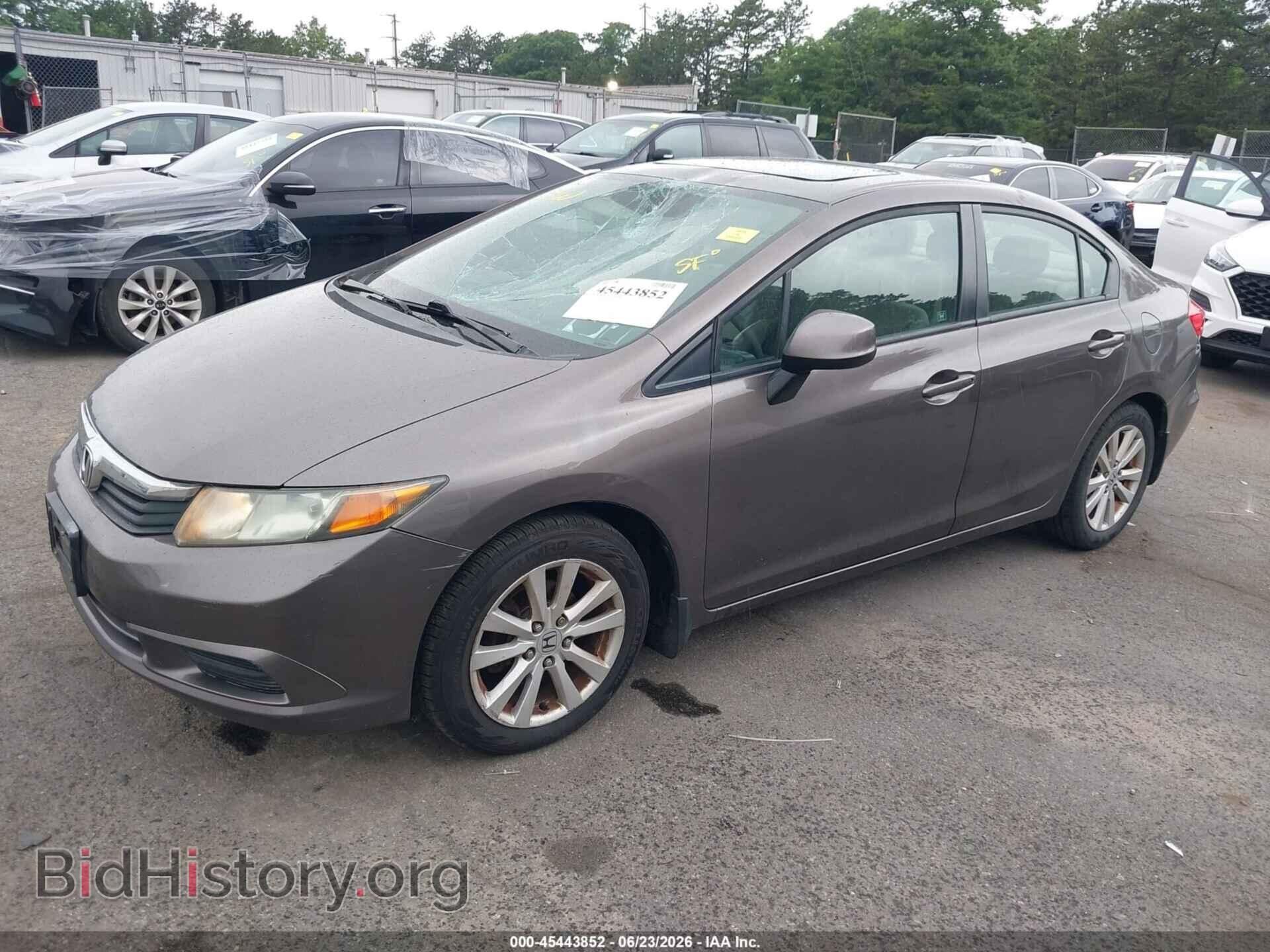 2012 HONDA CIVIC - VIN: 2HGFB2F93CH525075 - Фото 2