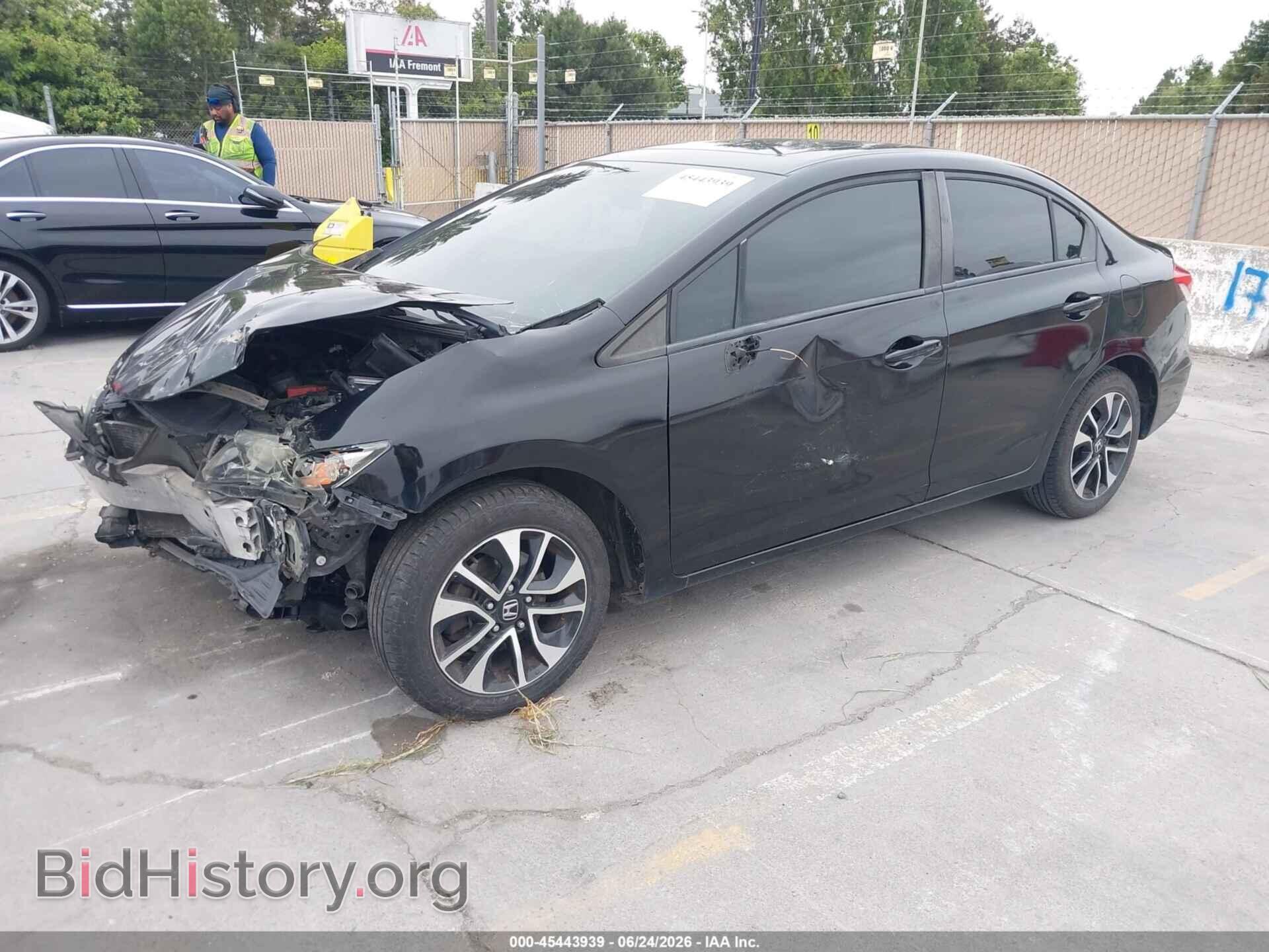 2014 HONDA CIVIC - VIN: 19XFB2F81EE231453 - Фото 2