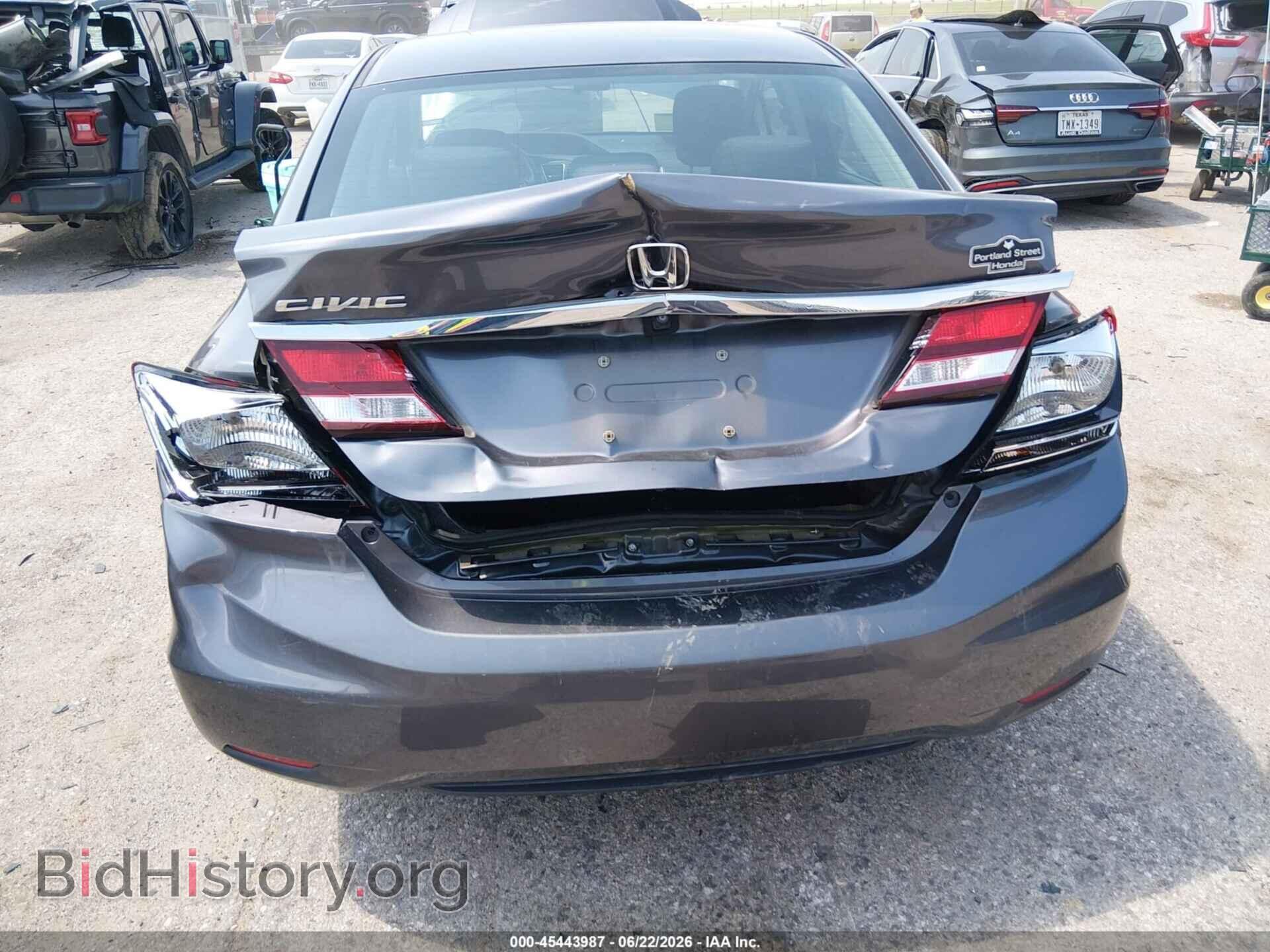 2015 HONDA CIVIC - VIN: 2HGFB2E50FH042968 - Фото 6