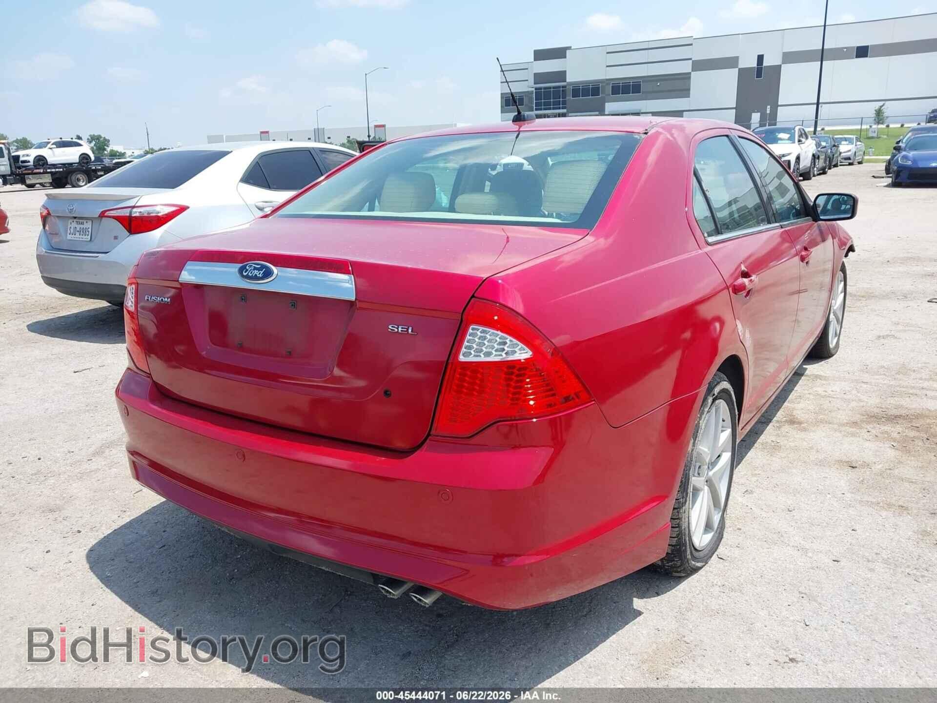 2012 FORD FUSION - VIN: 3FAHP0JA5CR258238 - Фото 4