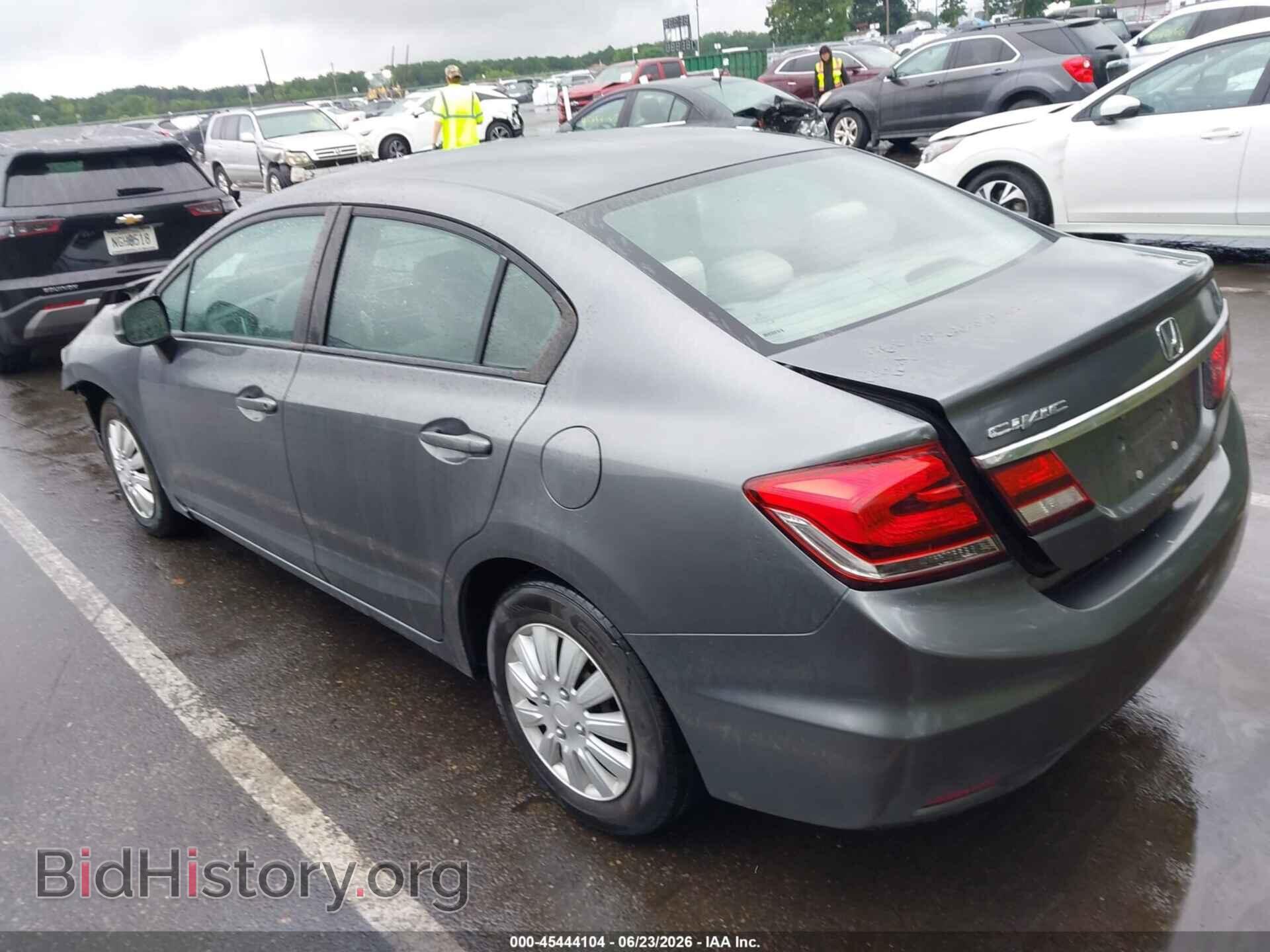 2013 HONDA CIVIC - VIN: 19XFB2F51DE215614 - Фото 3