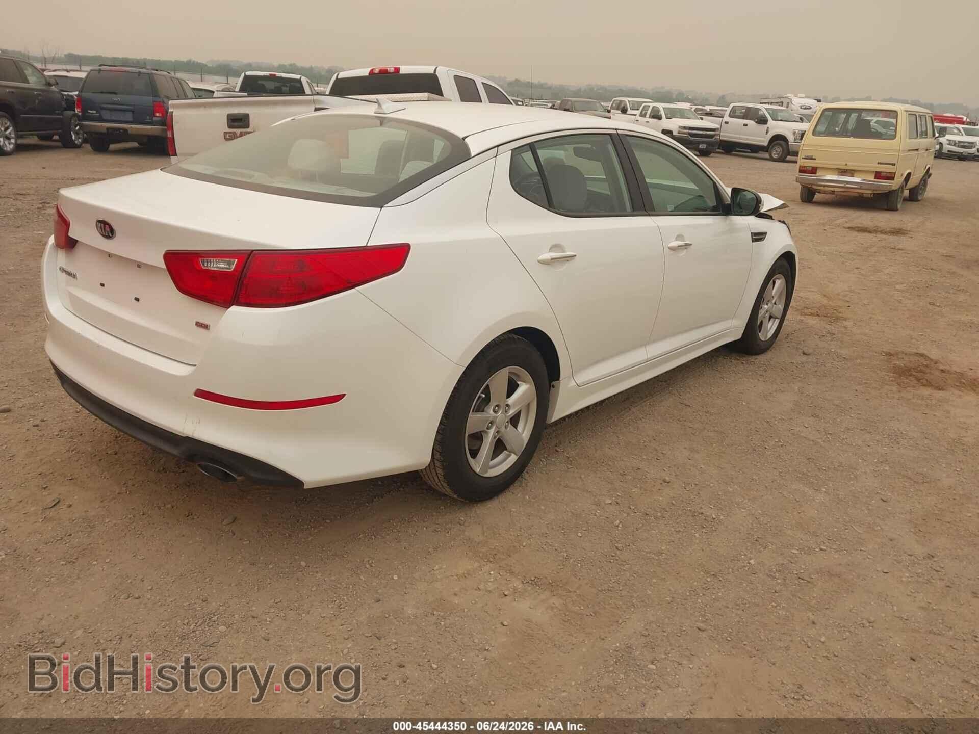 2015 KIA OPTIMA - VIN: KNAGM4A71F5587534 - Photo 4