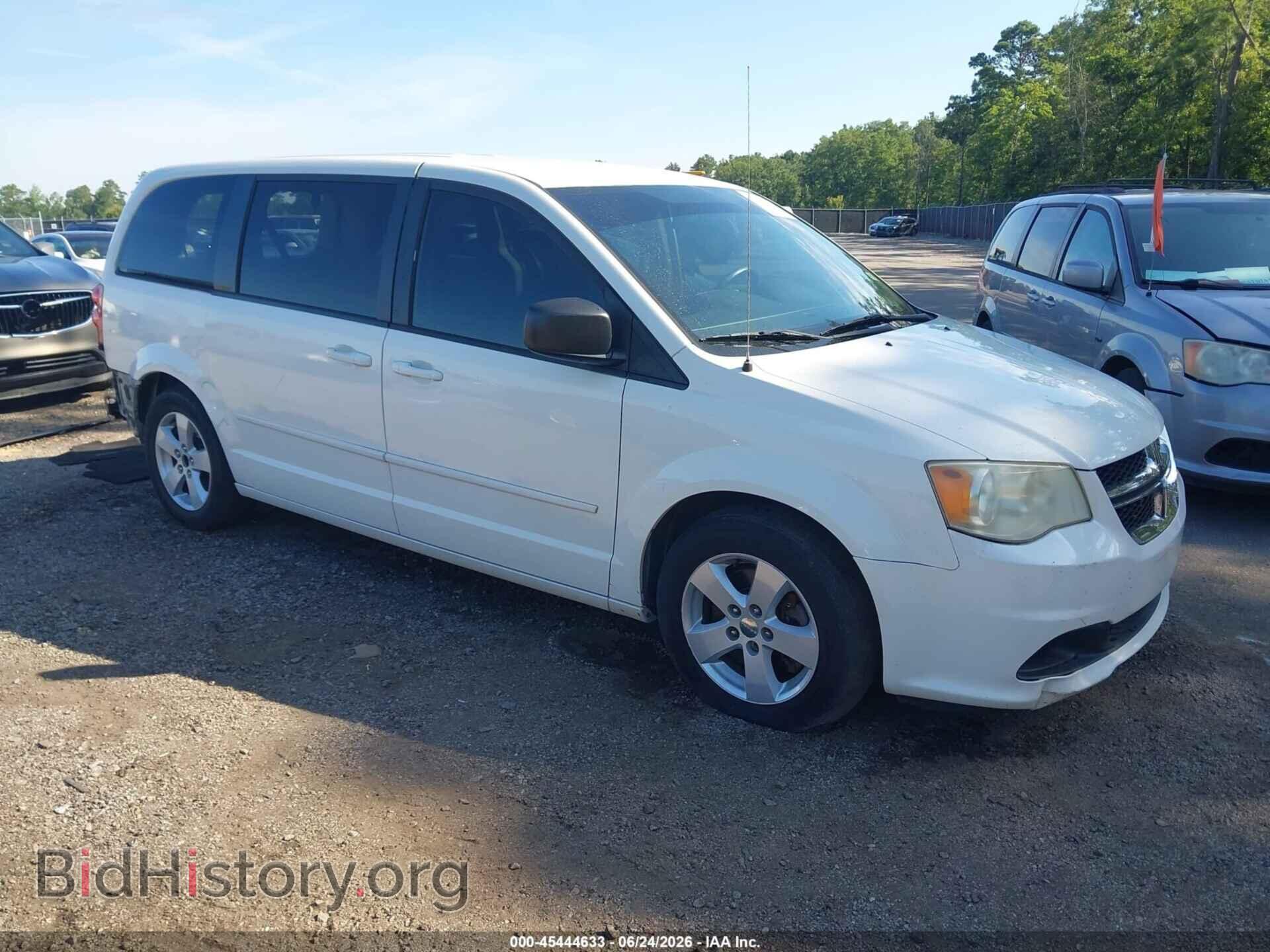 Фотография 2C4RDGBG4DR703546 - DODGE GRAND CARAVAN 2013