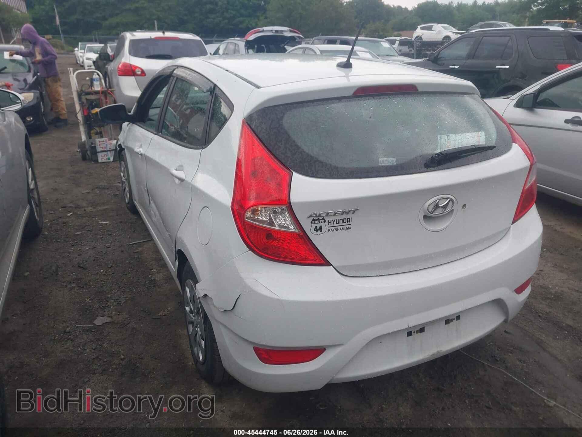 2017 HYUNDAI ACCENT - VIN: KMHCT5AE7HU365903 - Фото 3