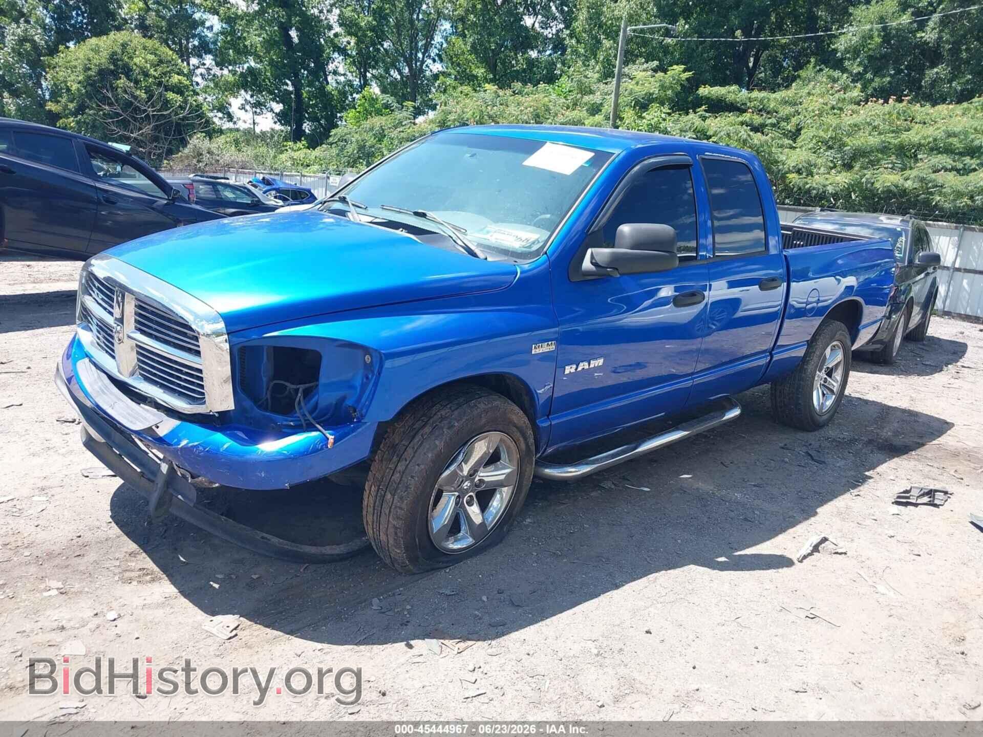 2008 DODGE RAM 1500 - VIN: 1D7HA18258J220354 - Фото 2