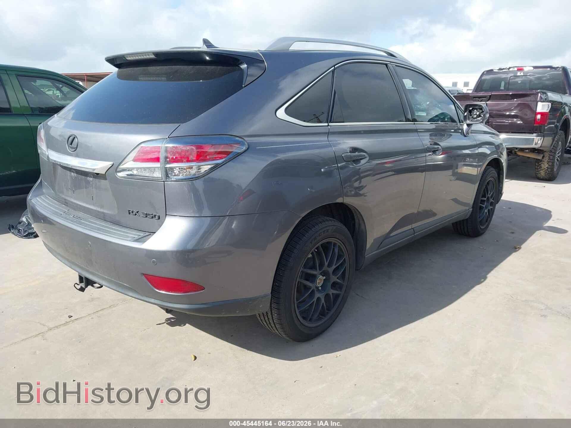 2013 LEXUS RX 350 - VIN: 2T2BK1BA7DC222475 - Photo 4