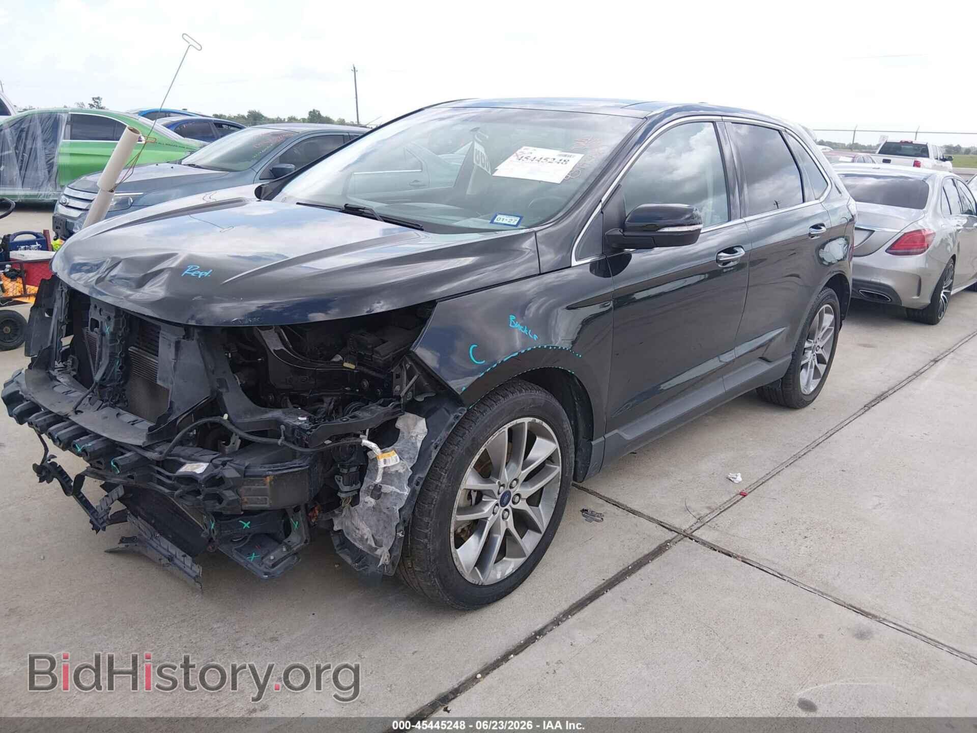 2015 FORD EDGE - VIN: 2FMTK3K82FBC26362 - Photo 2