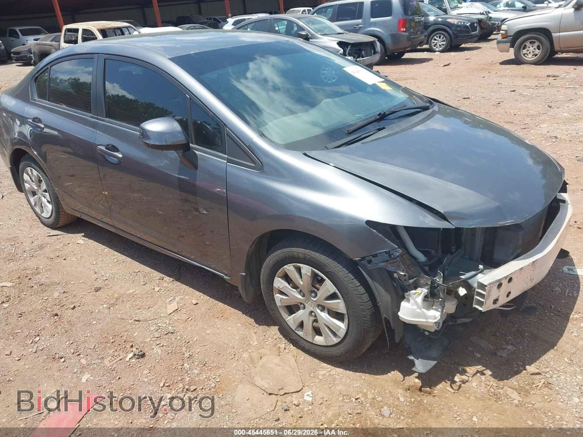 Photo 19XFB2F56CE087398 - HONDA CIVIC 2012