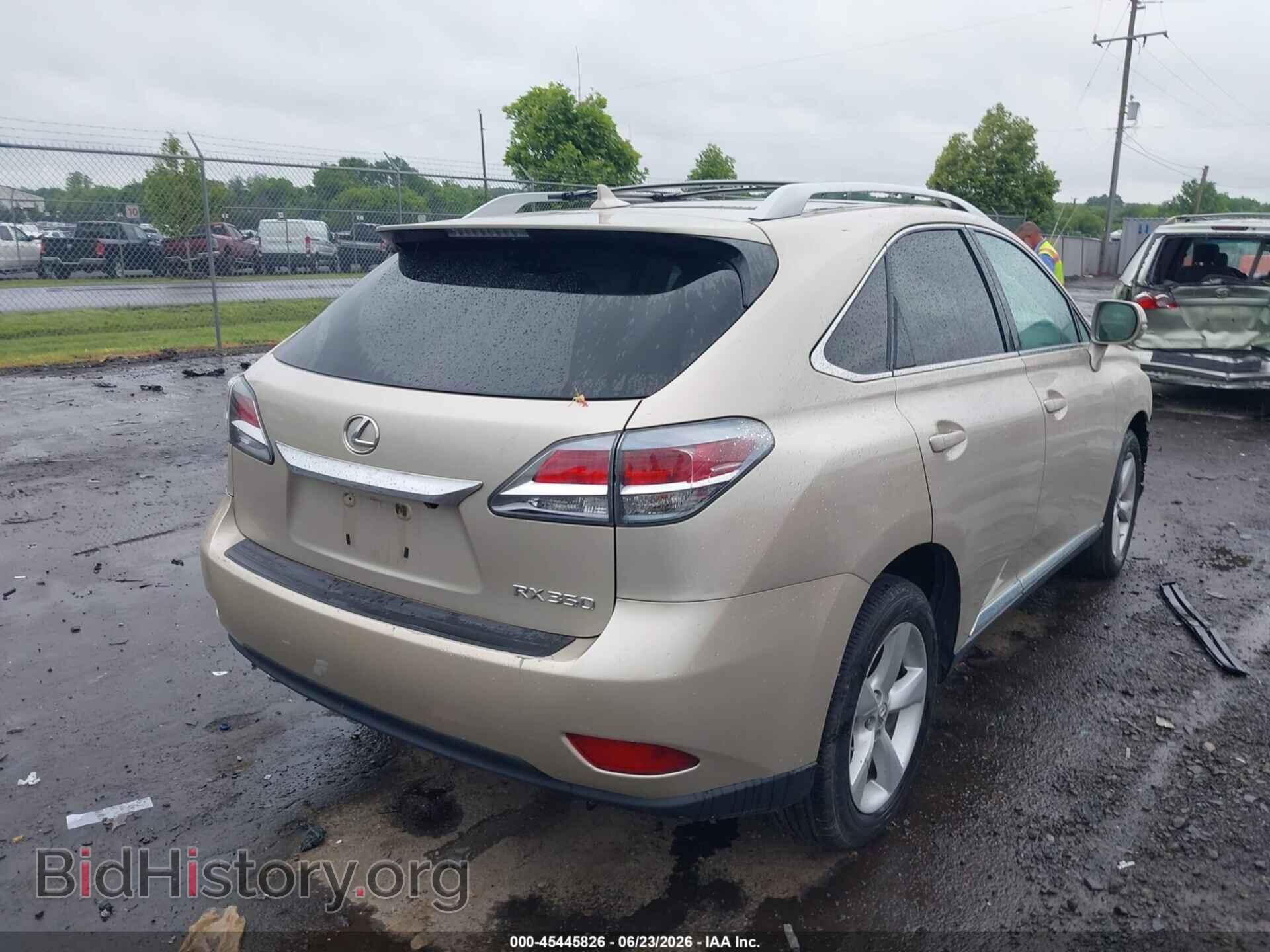 2013 LEXUS RX 350 - VIN: 2T2ZK1BA4DC121506 - Photo 4