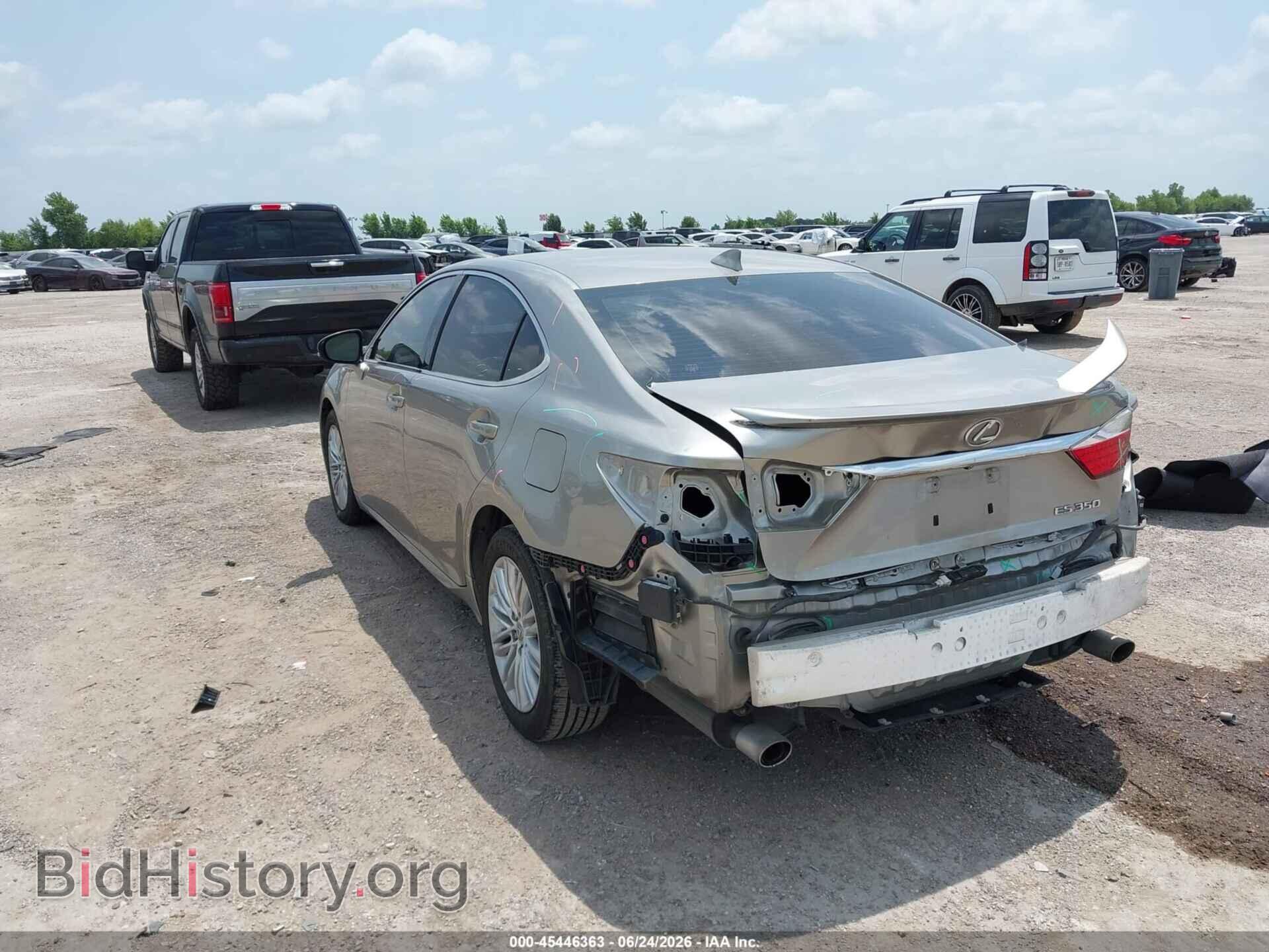 2015 LEXUS ES 350 - VIN: JTHBK1GG3F2202905 - Фото 3