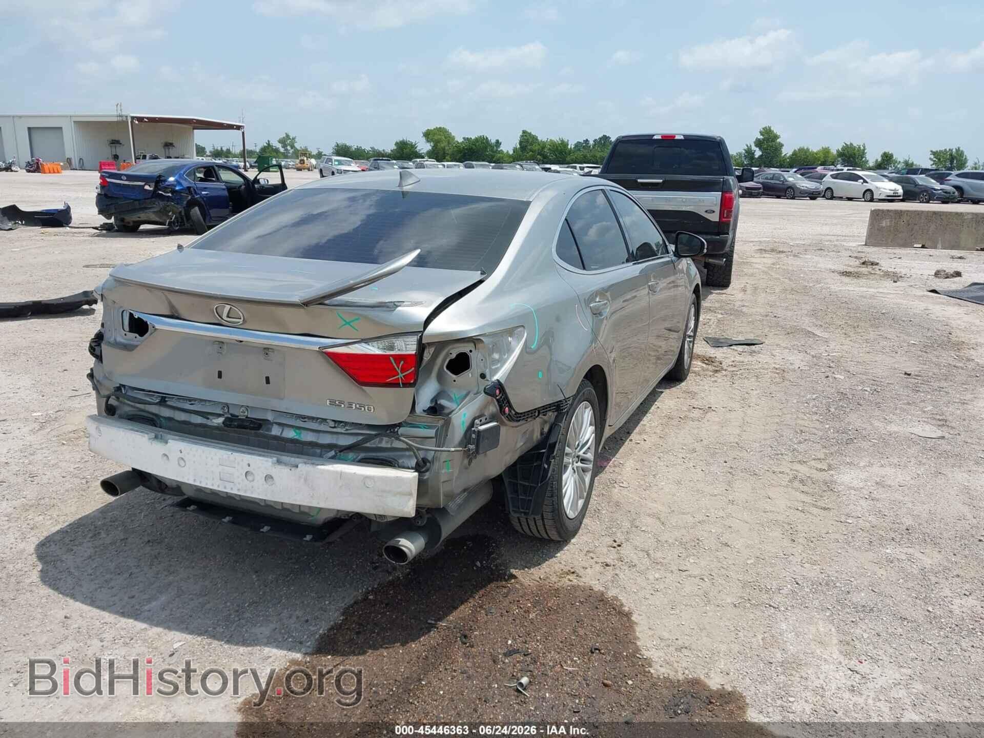 2015 LEXUS ES 350 - VIN: JTHBK1GG3F2202905 - Фото 4