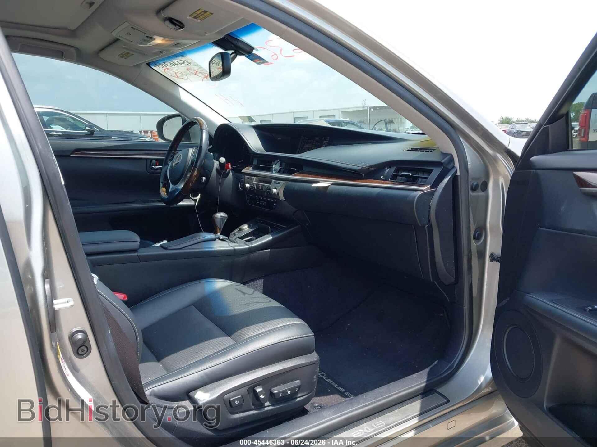 2015 LEXUS ES 350 - VIN: JTHBK1GG3F2202905 - Фото 5