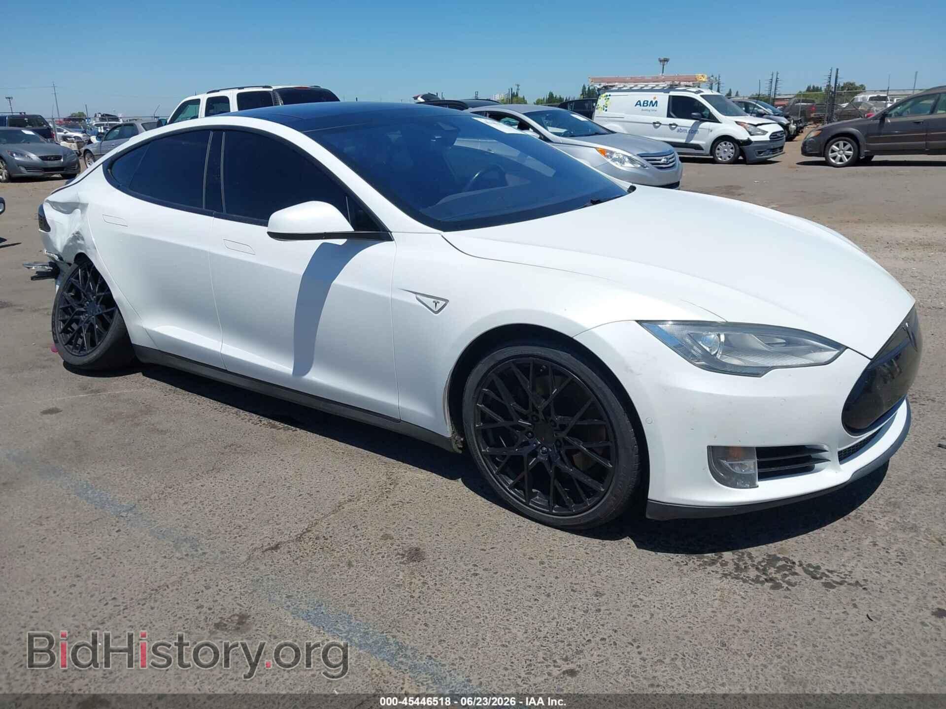 Photo 5YJSA1H2XFF085196 - TESLA MODEL S 2015