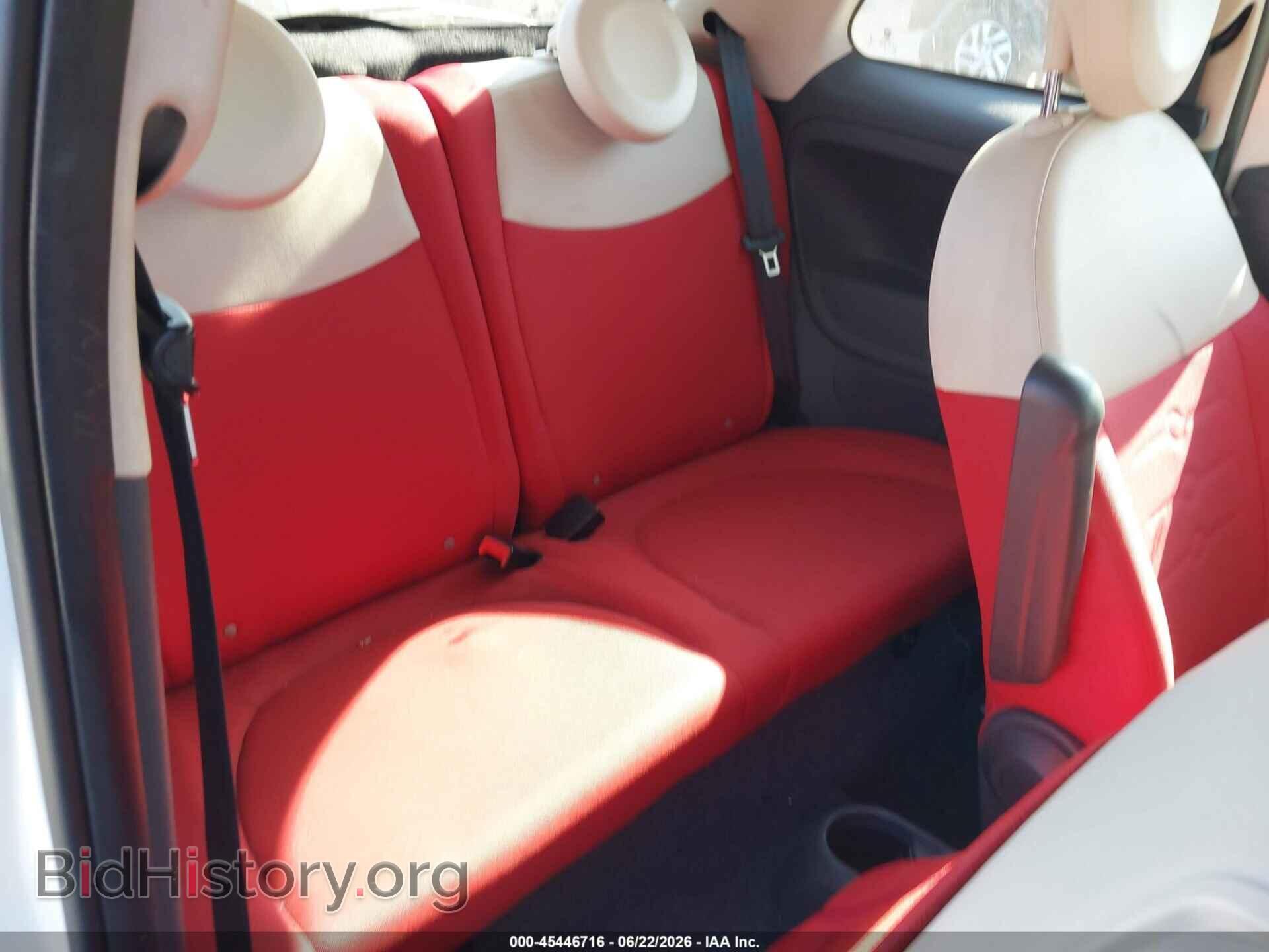 2015 FIAT 500 - VIN: 3C3CFFAR1FT545328 - Фото 8