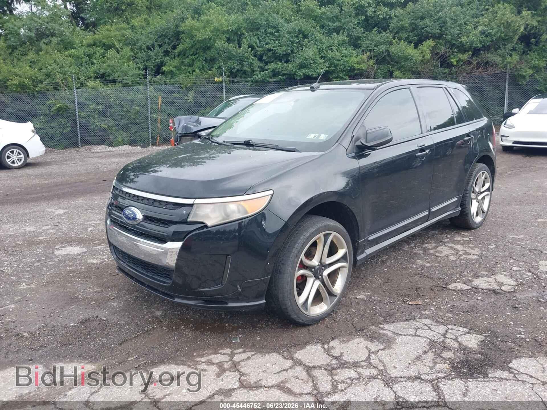 2011 FORD EDGE - VIN: 2FMDK4AKXBBA87079 - Фото 2