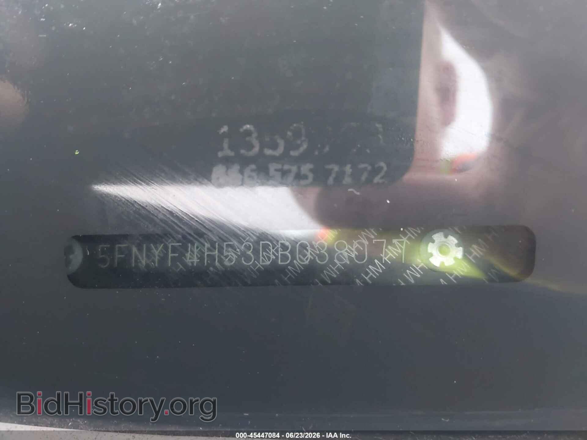 2013 HONDA PILOT - VIN: 5FNYF4H53DB038077 - Photo 9