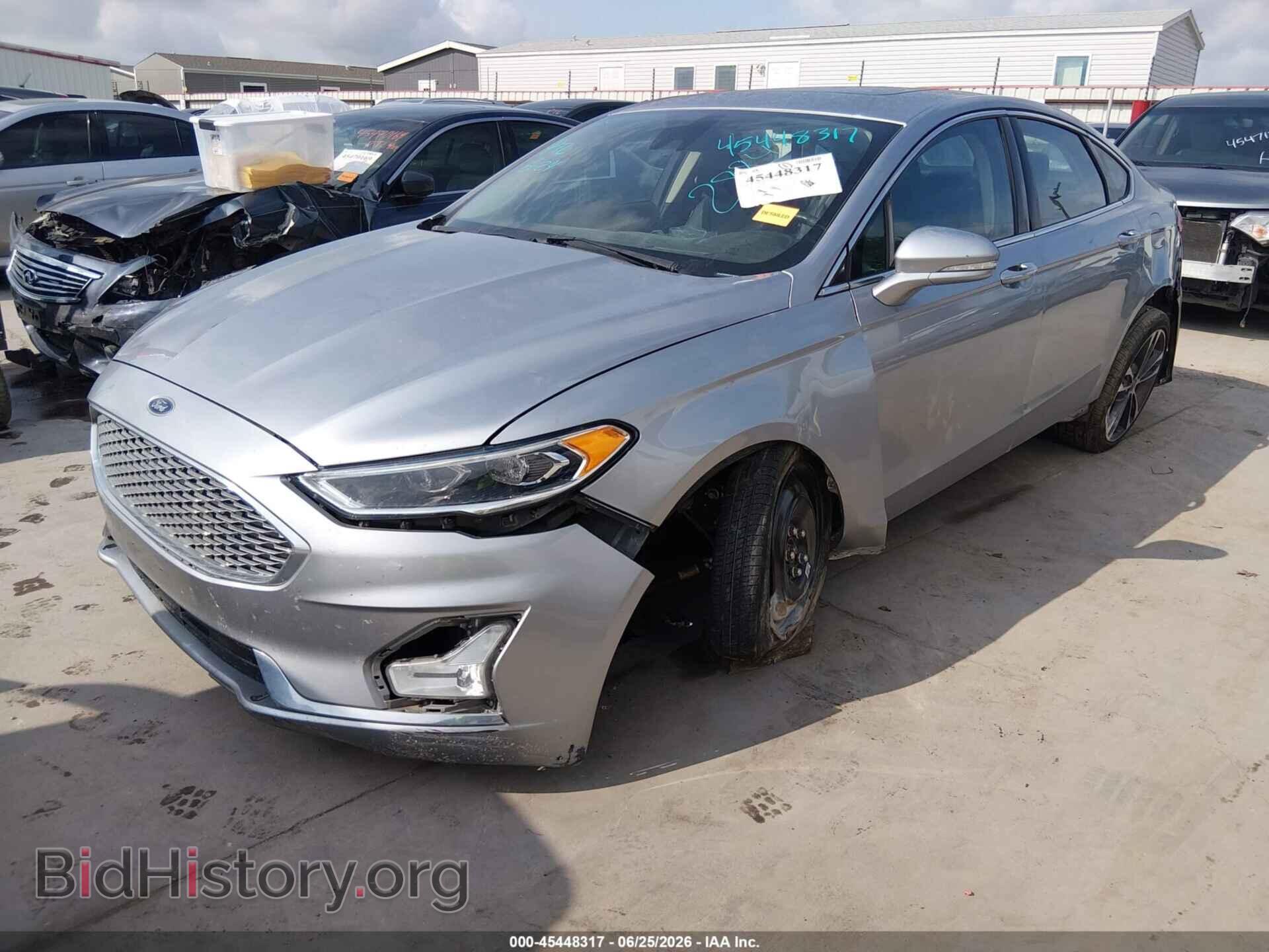 2020 FORD FUSION - VIN: 3FA6P0D90LR192884 - Фото 2