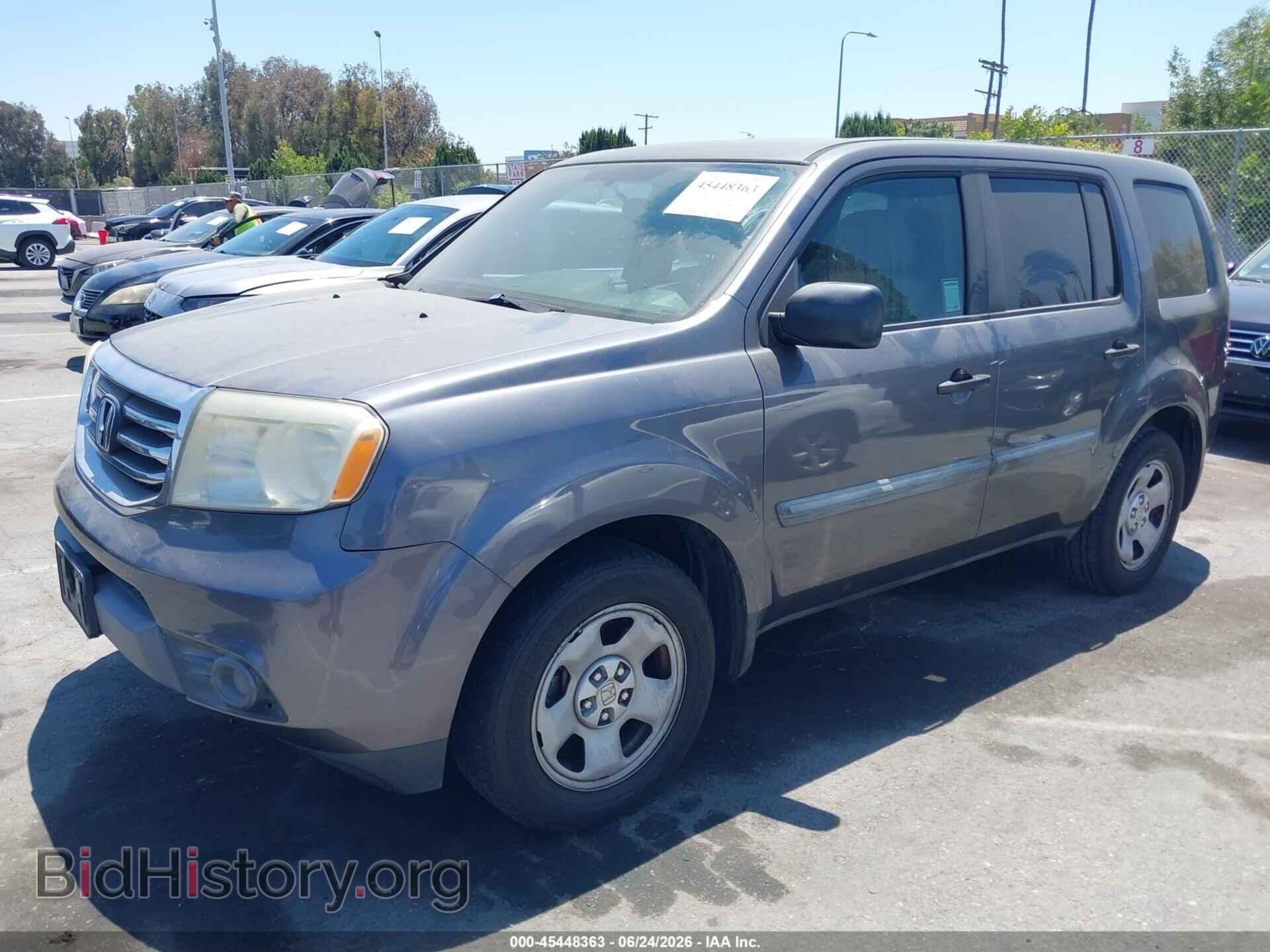 2014 HONDA PILOT - VIN: 5FNYF3H23EB016484 - Фото 2