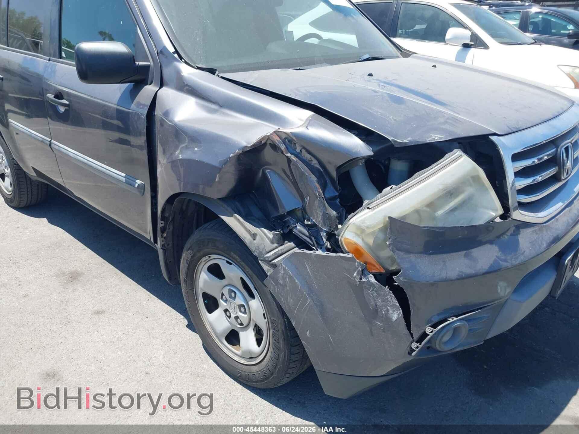 2014 HONDA PILOT - VIN: 5FNYF3H23EB016484 - Фото 6