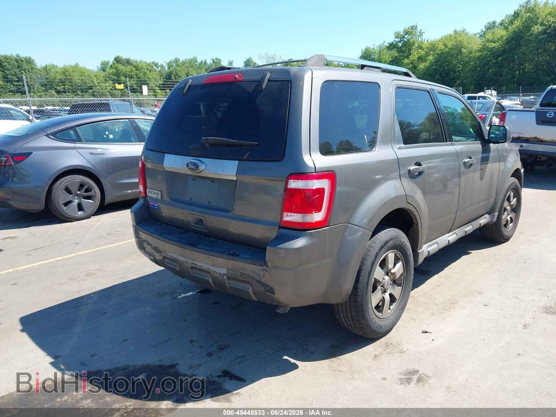 2011 FORD ESCAPE - VIN: 1FMCU9E78BKC65702 - Фото 4