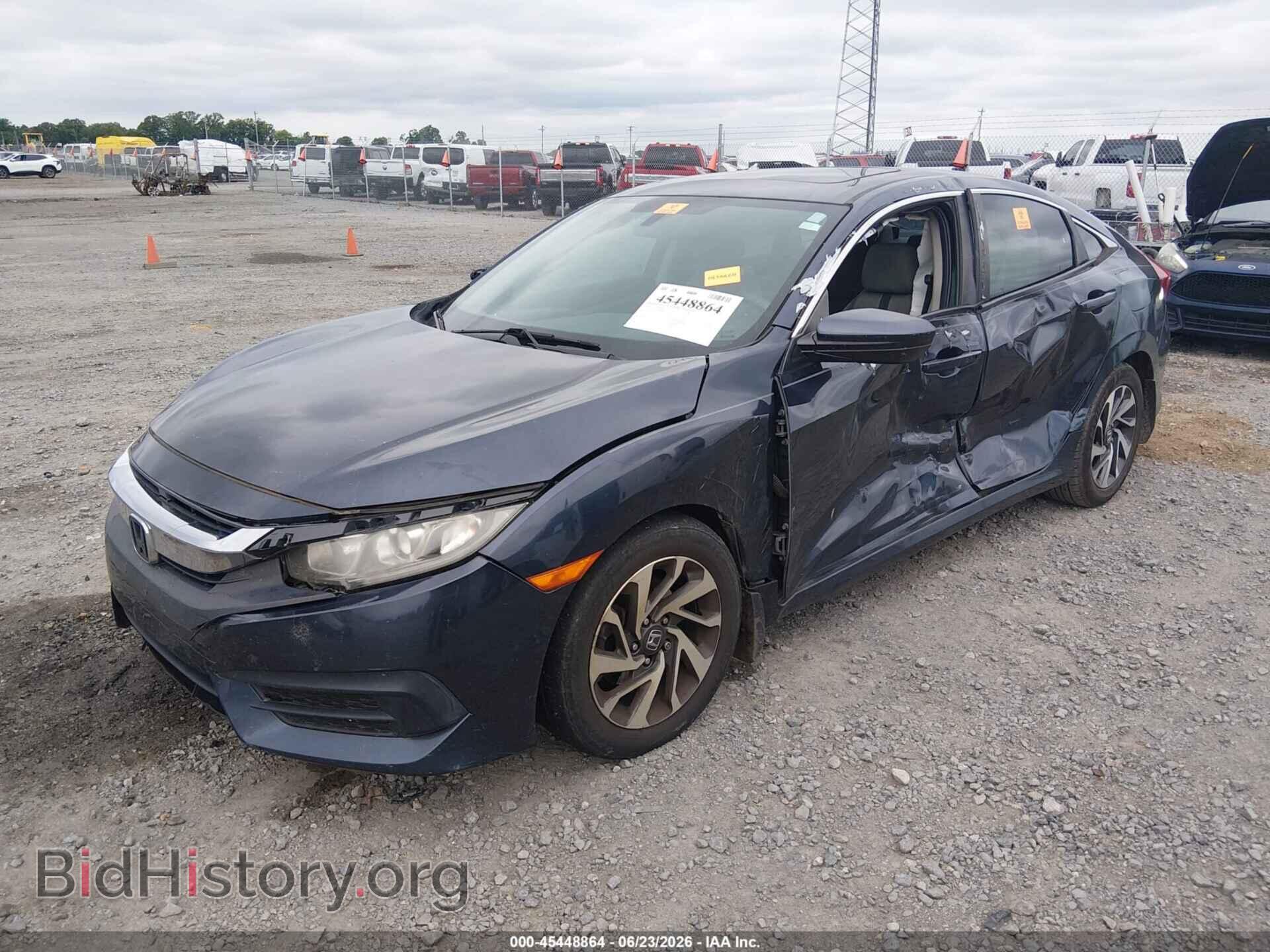 2016 HONDA CIVIC - VIN: 19XFC2F72GE068142 - Фото 2