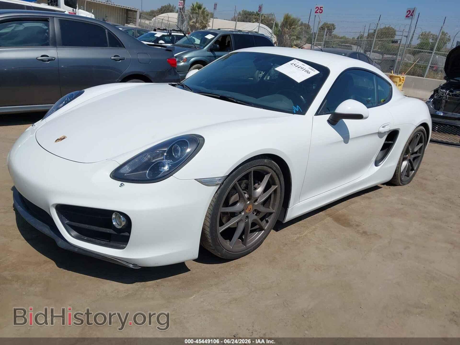 2015 PORSCHE CAYMAN - VIN: WP0AA2A87FK161055 - Photo 2