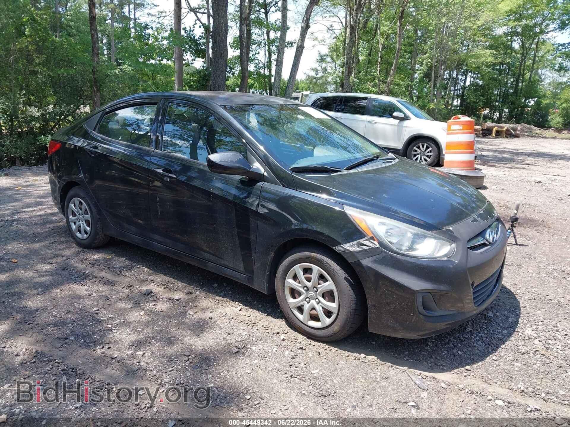 Photo KMHCT4AEXDU556445 - HYUNDAI ACCENT 2013