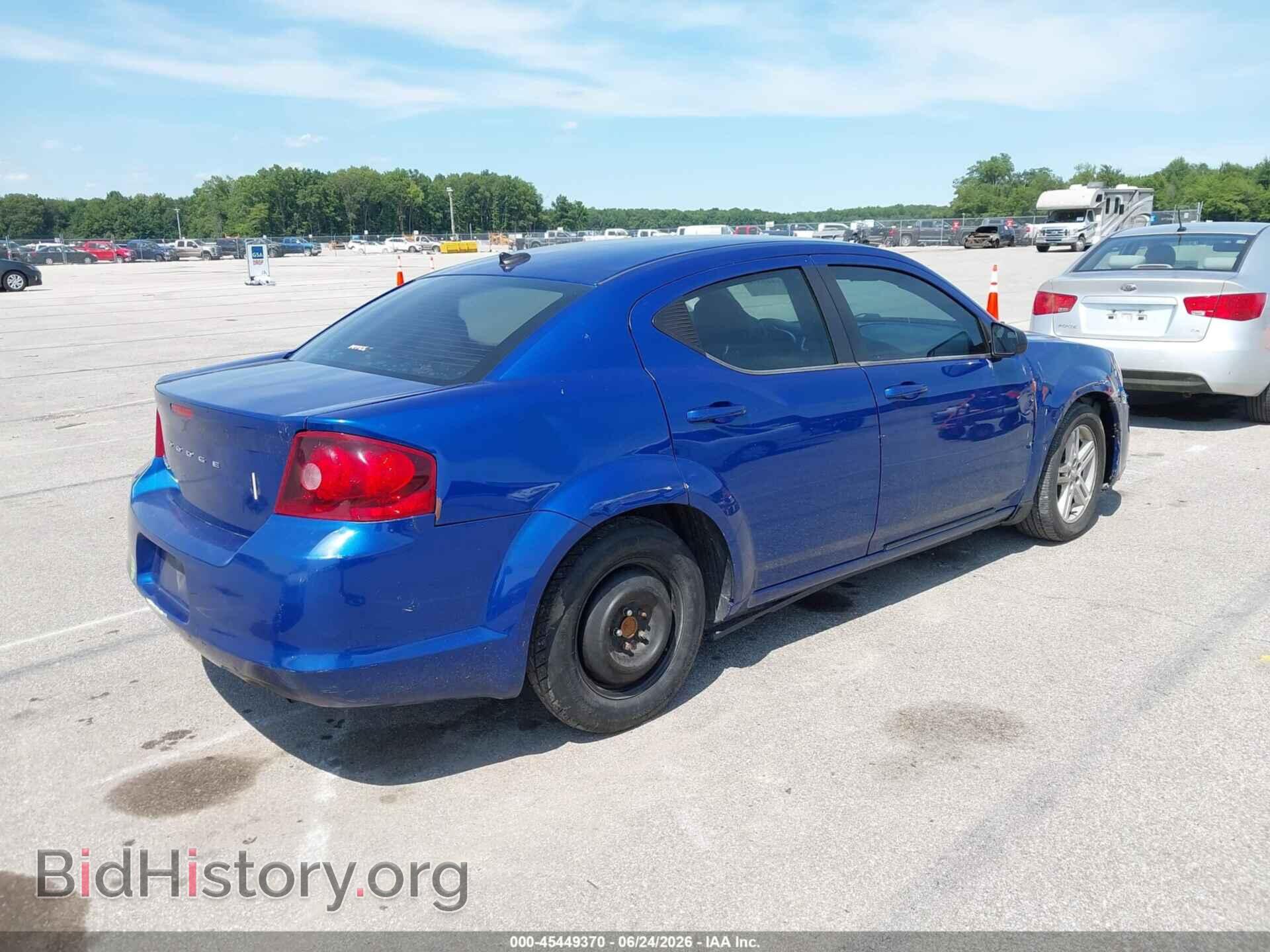 2013 DODGE AVENGER - VIN: 1C3CDZAB3DN710349 - Фото 4