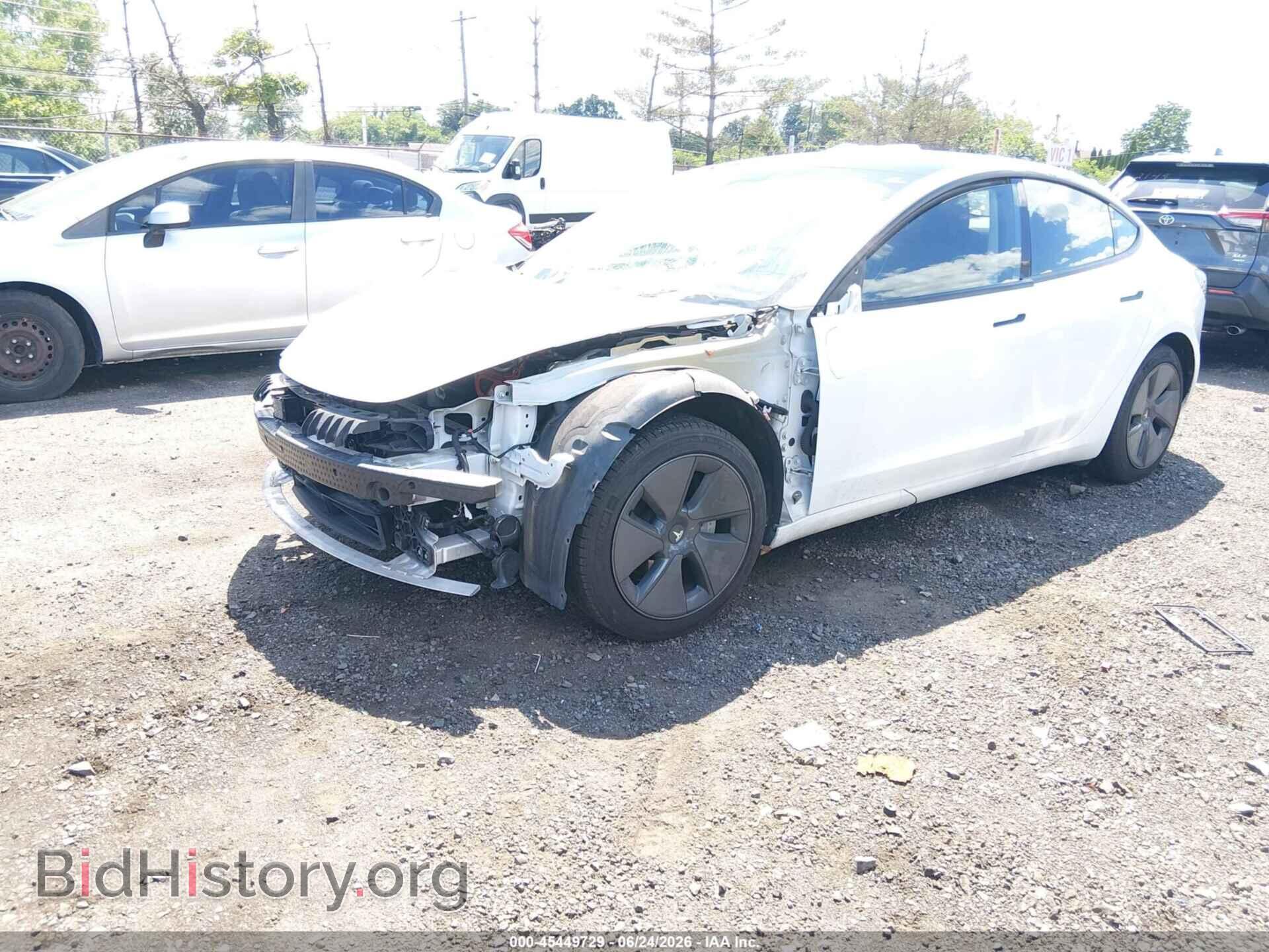 2021 TESLA MODEL 3 - VIN: 5YJ3E1EA6MF913276 - Фото 2