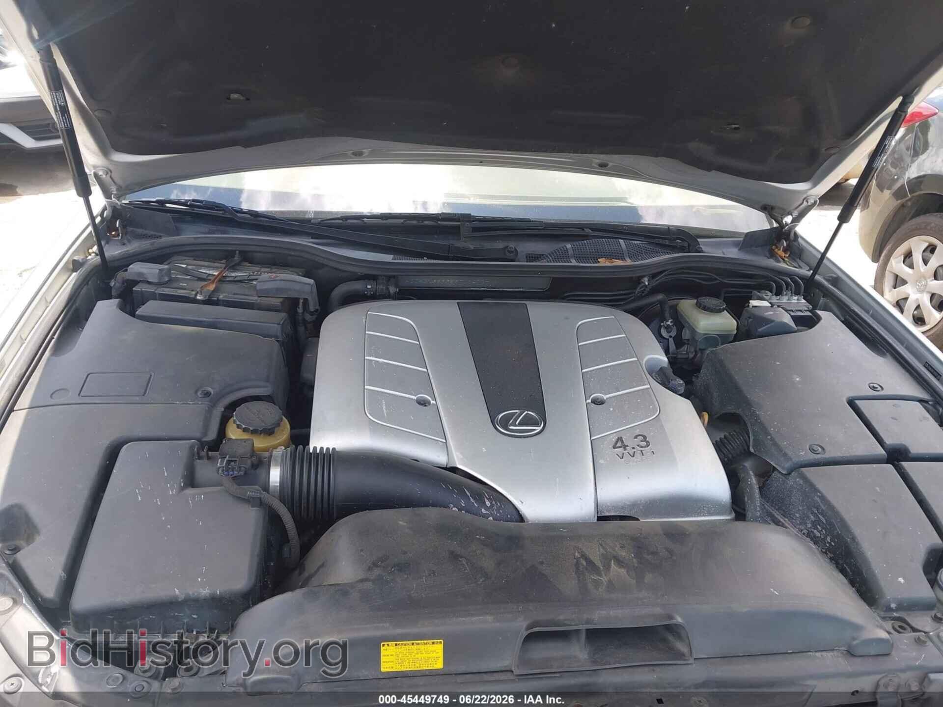 2005 LEXUS LS 430 - VIN: JTHBN36F355011400 - Photo 10