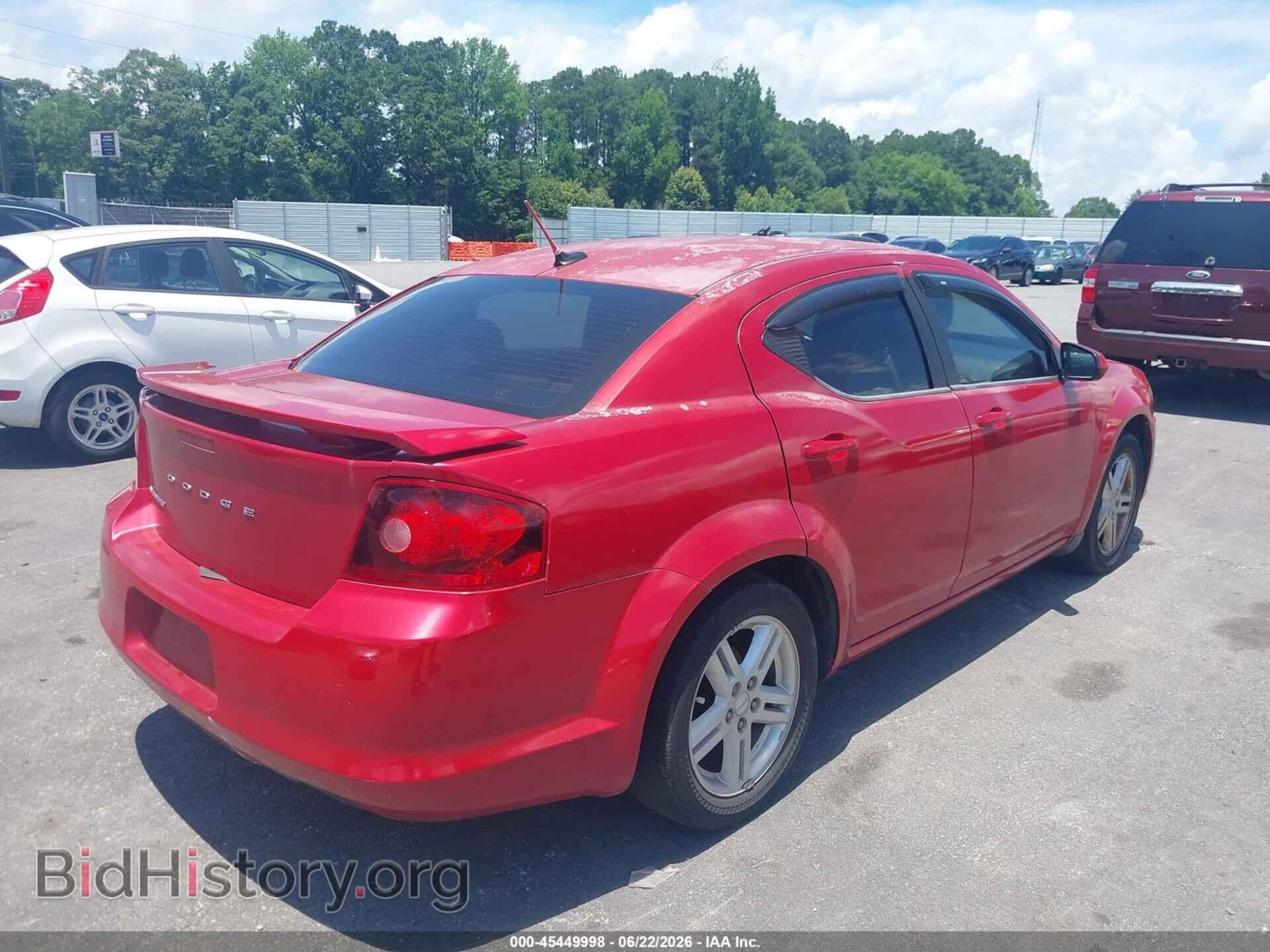 2013 DODGE AVENGER - VIN: 1C3CDZCB7DN625463 - Фото 4