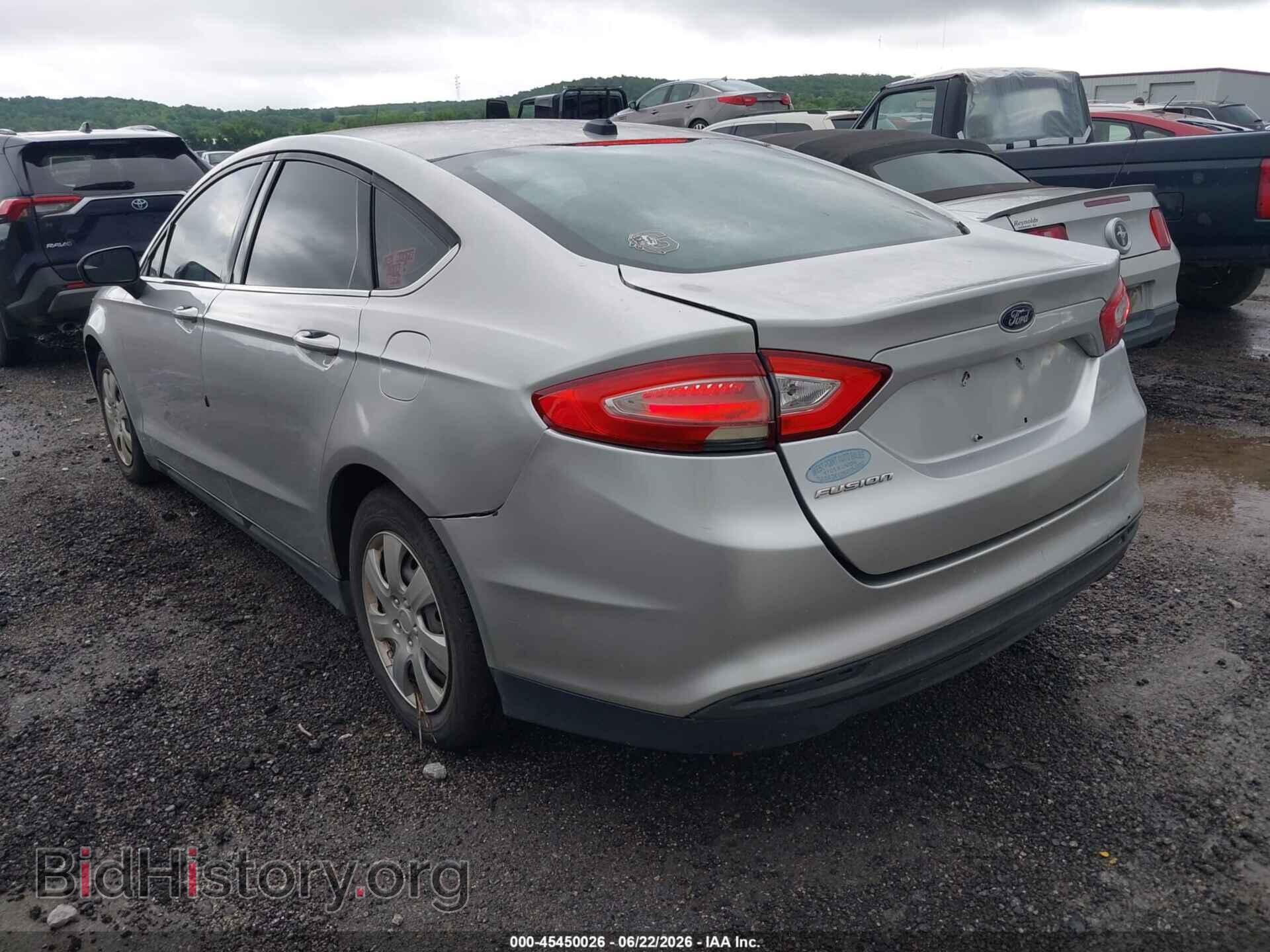 2014 FORD FUSION - VIN: 1FA6P0G72E5371346 - Фото 3