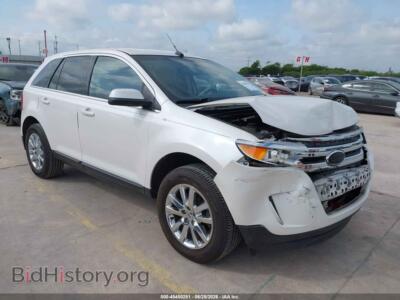 2013 Ford EDGE Limited, white — VIN 2FMDK3KCXDBB02894, IAAI
